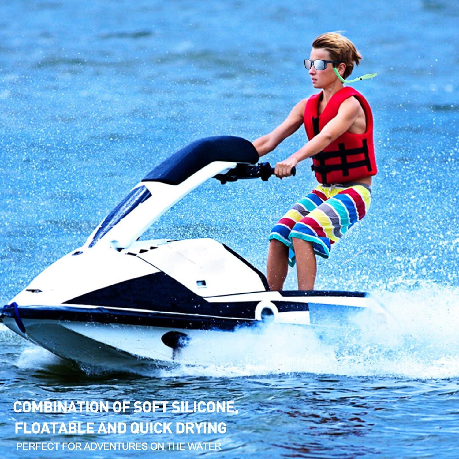 Soporte Flotante para Gafas Omnful 76 cm Ajustable 2pcs Amarillo