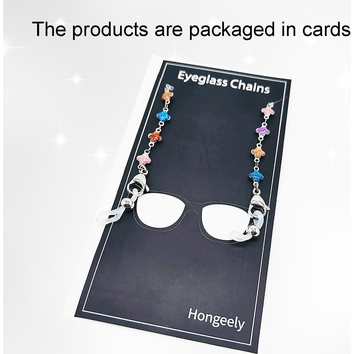 Cadena de Gafas Acero Inoxidable Hecha a Mano 74.93 cm