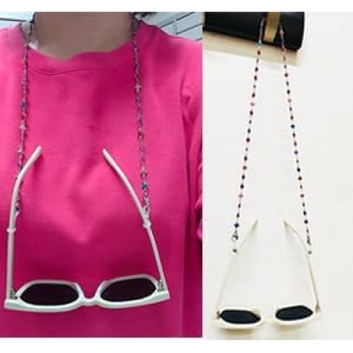 Cadena de Gafas Acero Inoxidable Hecha a Mano 74.93 cm