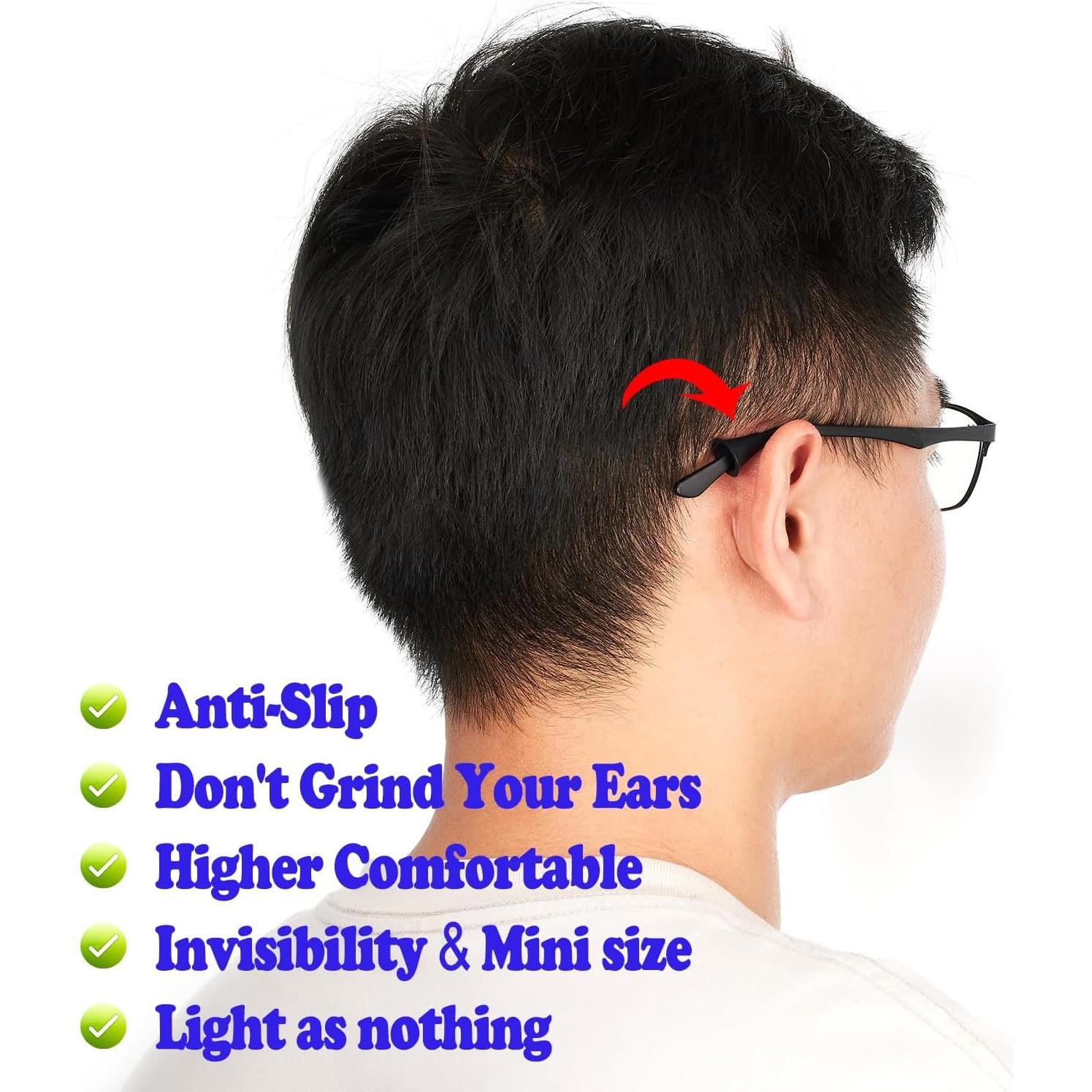 Ganchos para Gafas Antideslizantes Omnful 10 Pares