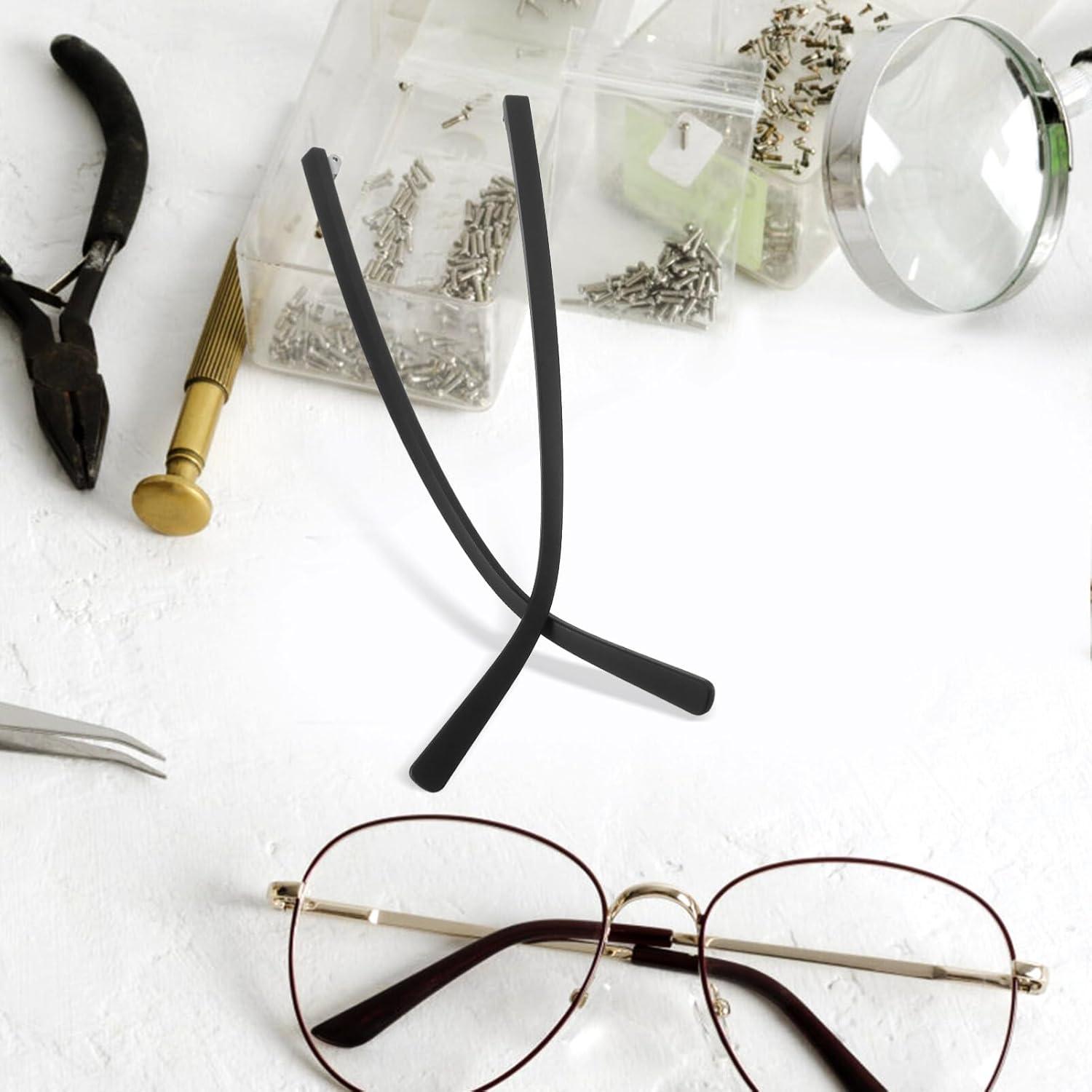 Patas de Gafas Reemplazo Ipetboom TR90 Negro 13.8x0.9cm