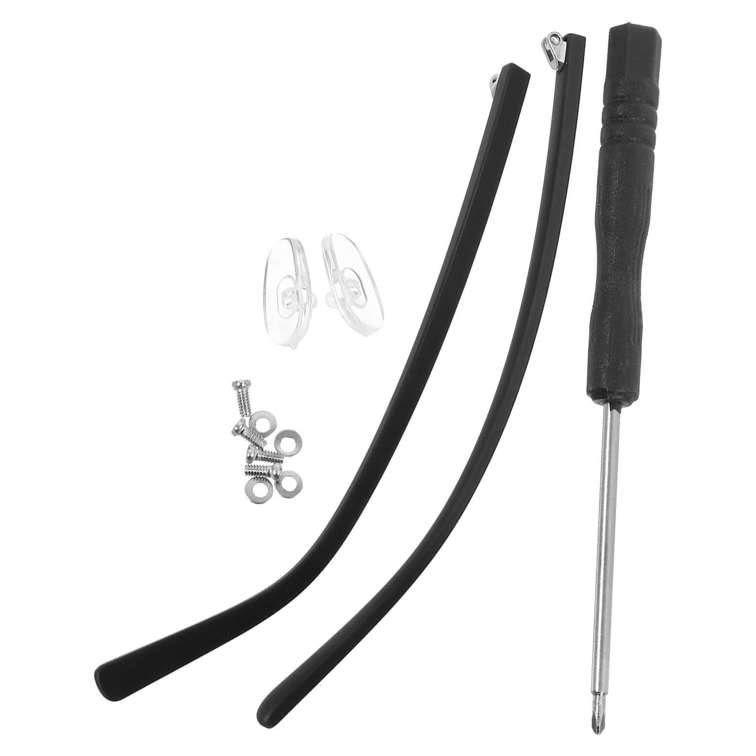 Patas de Gafas Reemplazo Ipetboom TR90 Negro 13.8x0.9cm