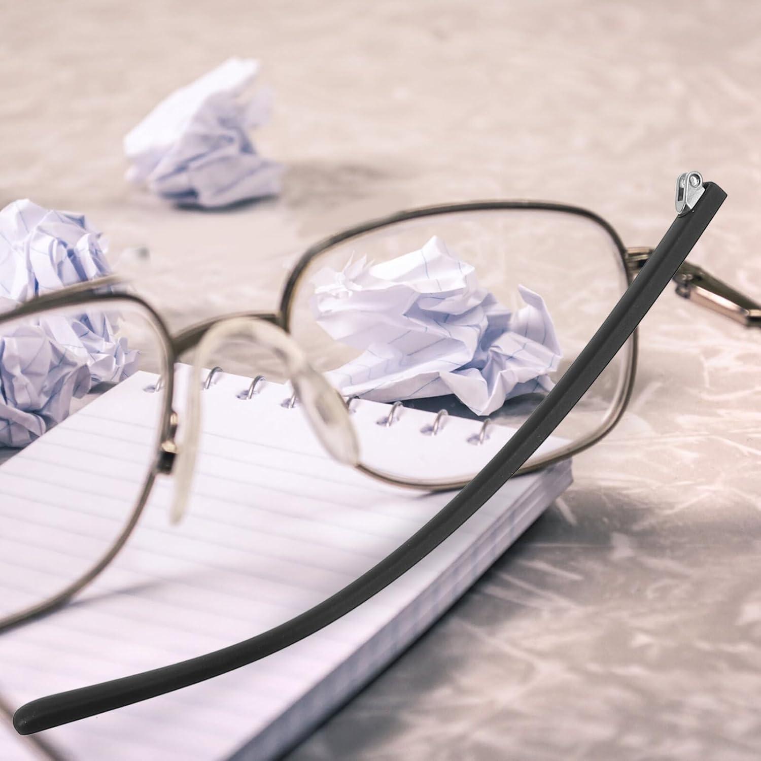 Patas de Gafas Reemplazo Ipetboom TR90 Negro 13.8x0.9cm