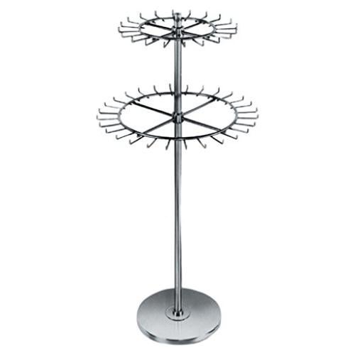 Soporte Giratorio de Cinturones AMKO R56 - 48 Ganchos, 132 cm