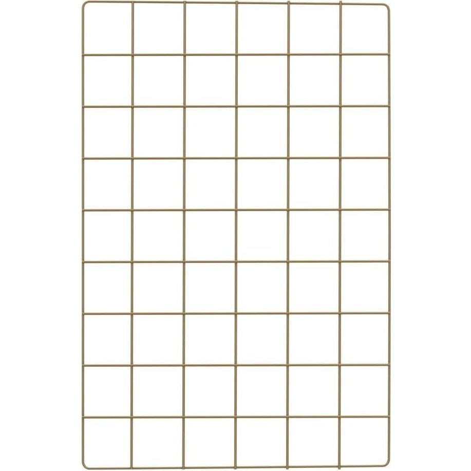 Panel de Rejilla FRIADE Dorado 44.5x30 cm para Fotos y Organización