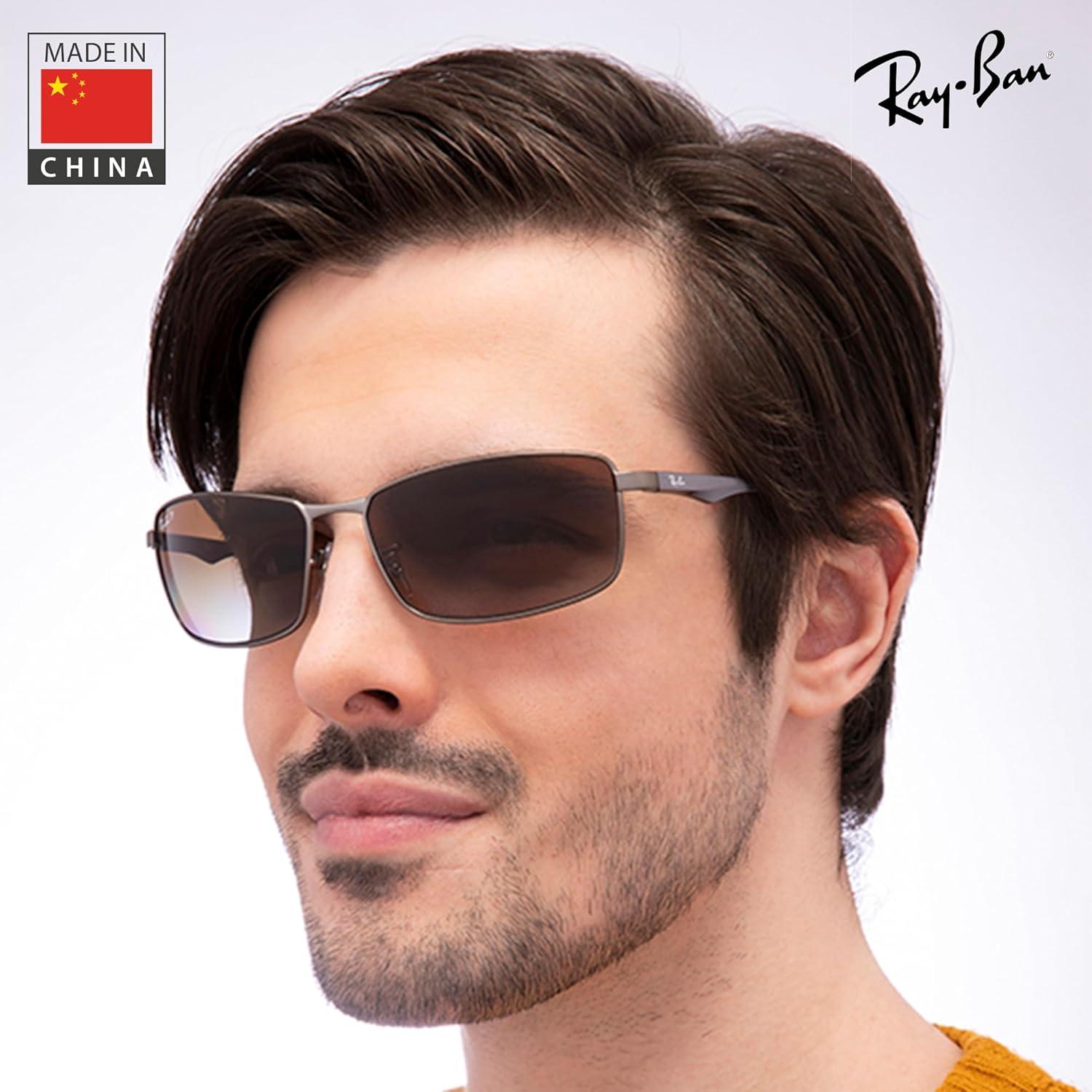 Gafas de sol Ray-Ban RB3498 Gunmetal mate 61mm con kit