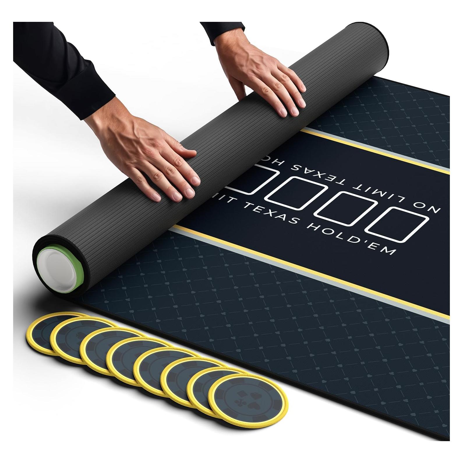 Mesa de Póker Newverest 177,8x88,9cm para 10 Jugadores