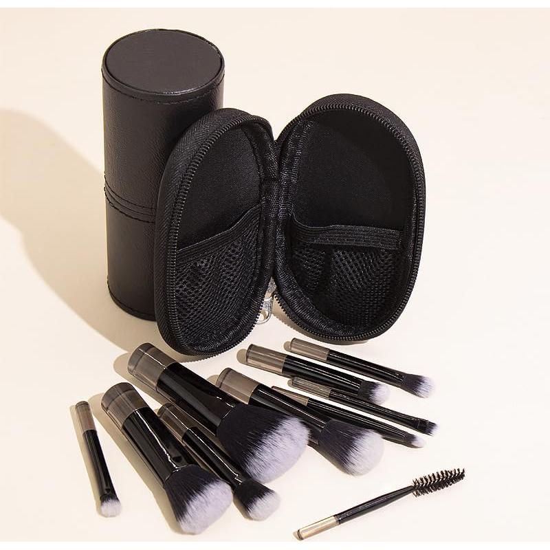 Juego de Brochas de Maquillaje Portátil COSHINE 10 Piezas