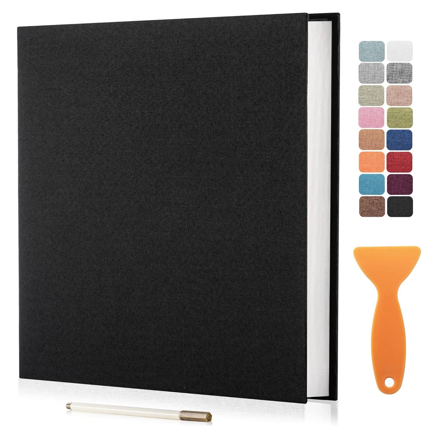 Álbum de Fotos Autoadhesivo HenPisen 40 Páginas Negro