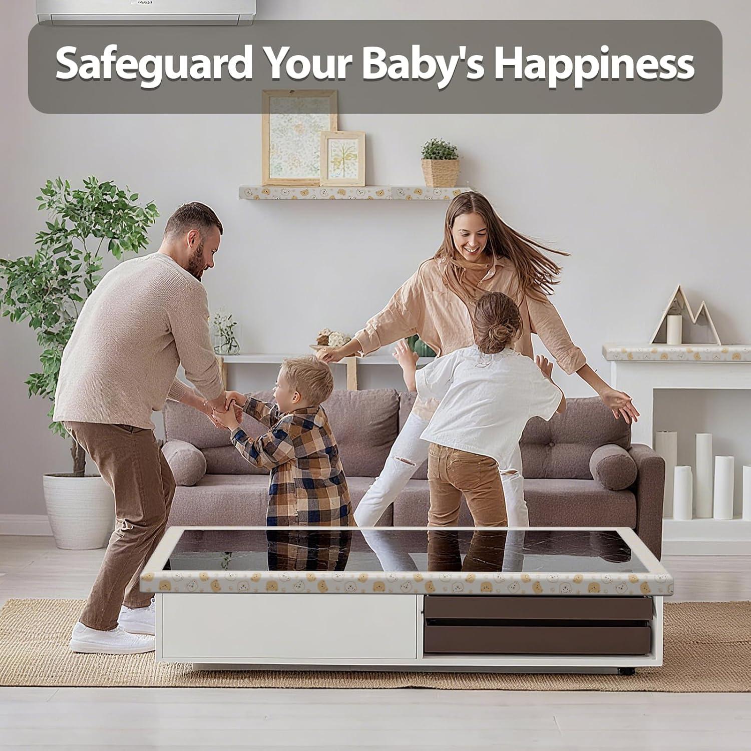 Protector de Bordes para Bebés Lonlown 1.98m Goma Espuma Gris