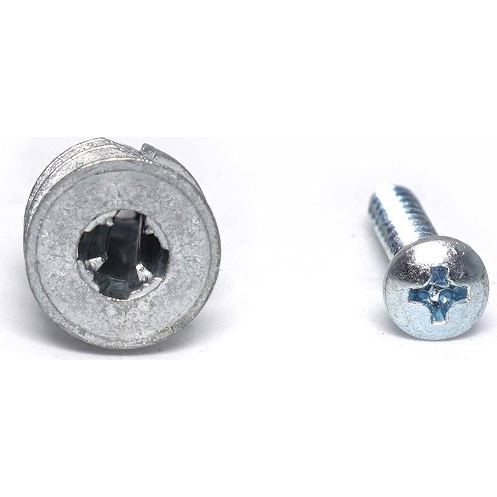 Kit de Anclajes de Pared de Zinc Autoperforantes CONFAST 200 Pzas