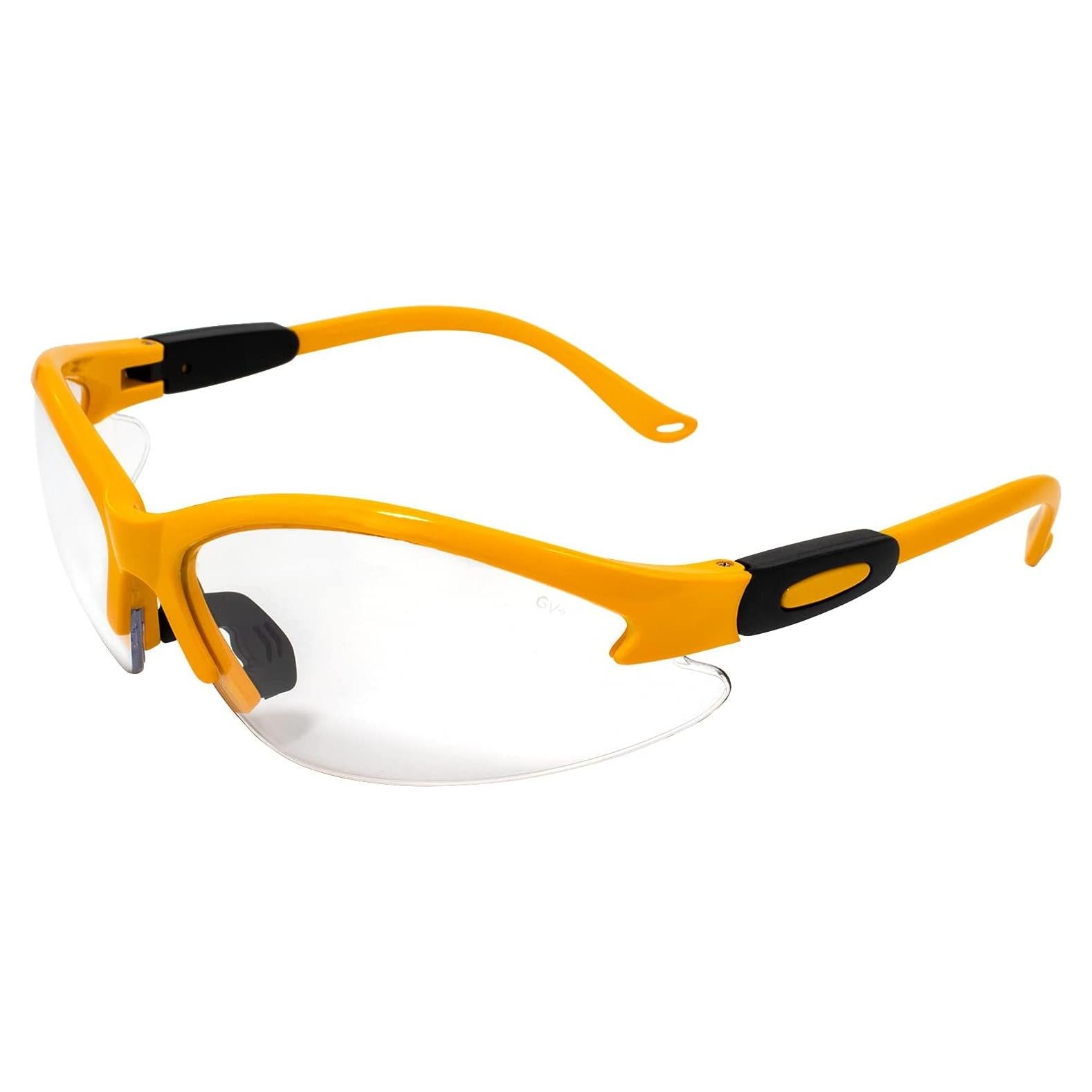 Gafas de Seguridad Global Vision Competitor Amarillo Claro