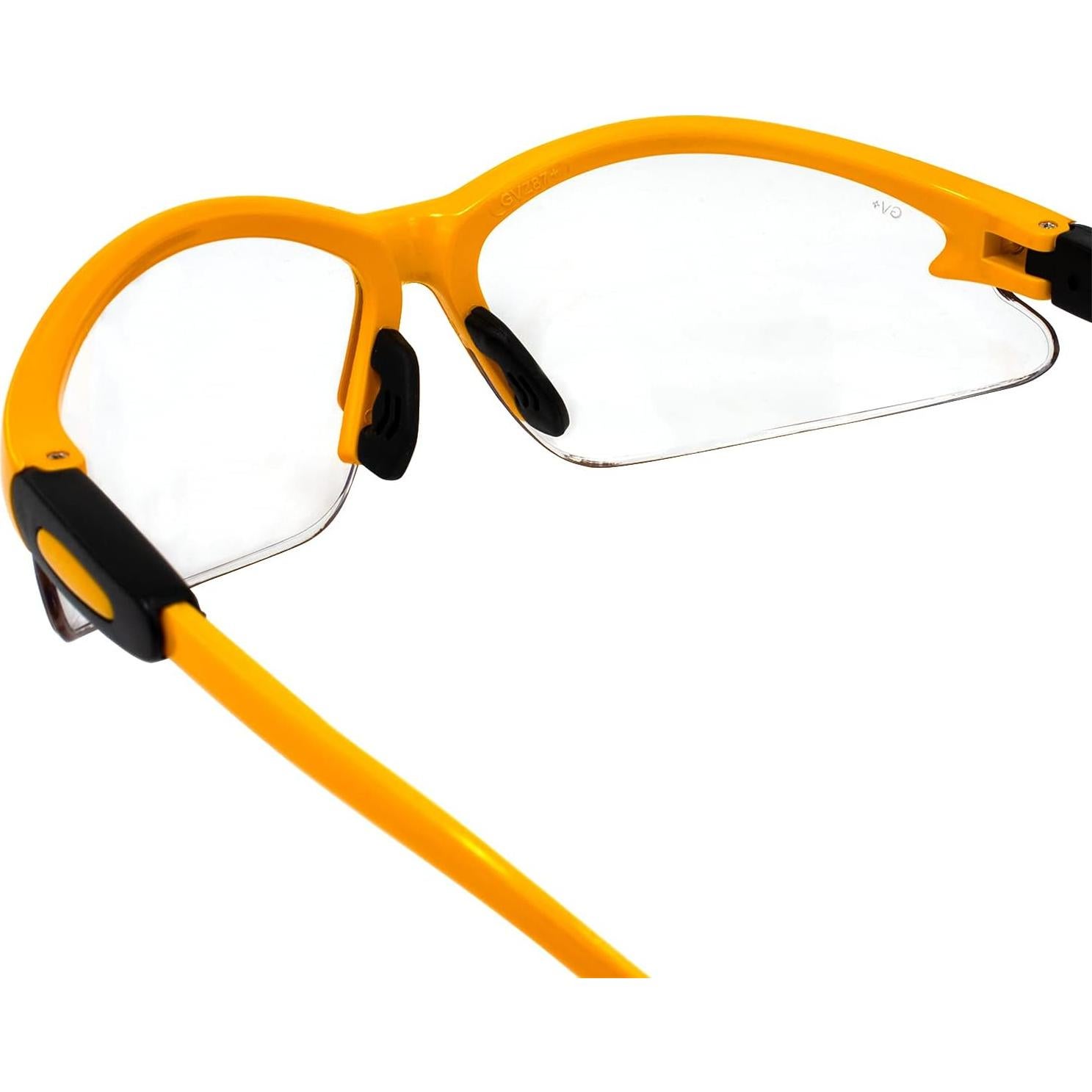 Gafas de Seguridad Global Vision Competitor Amarillo Claro