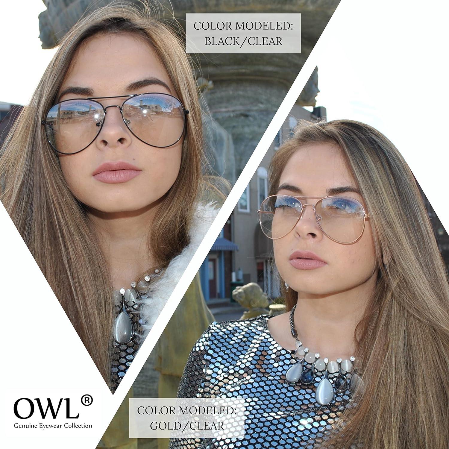 Gafas de sol aviador para hombres y mujeres marco metalico