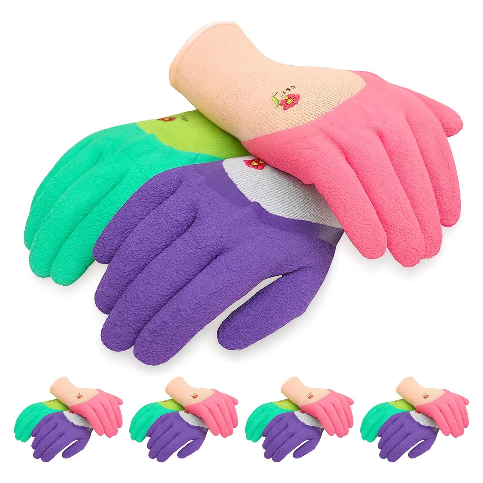 Guantes de Jardinería G & F Products - Micro-Espuma, 3 Pares