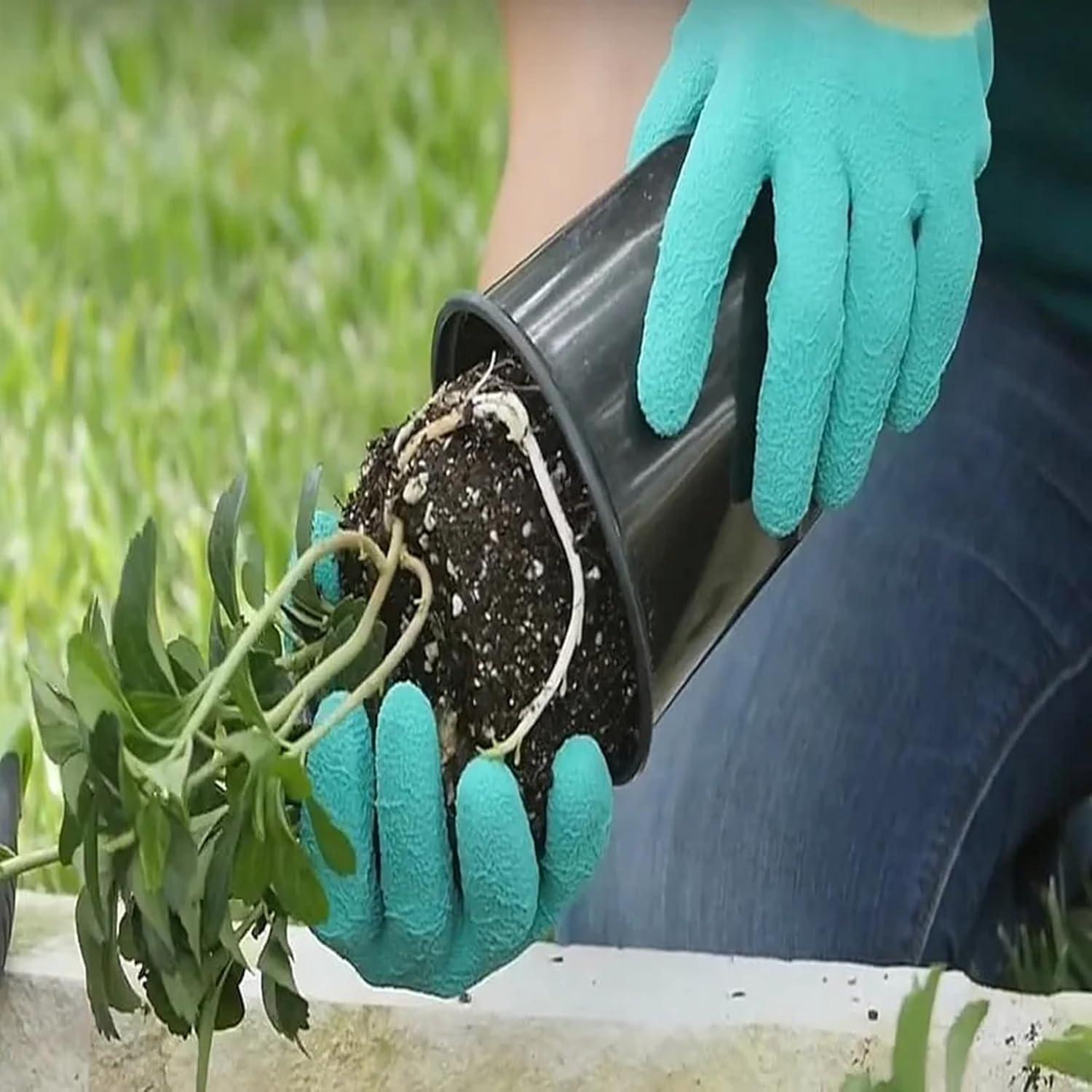 Guantes de Jardinería G & F Products - Micro-Espuma, 3 Pares