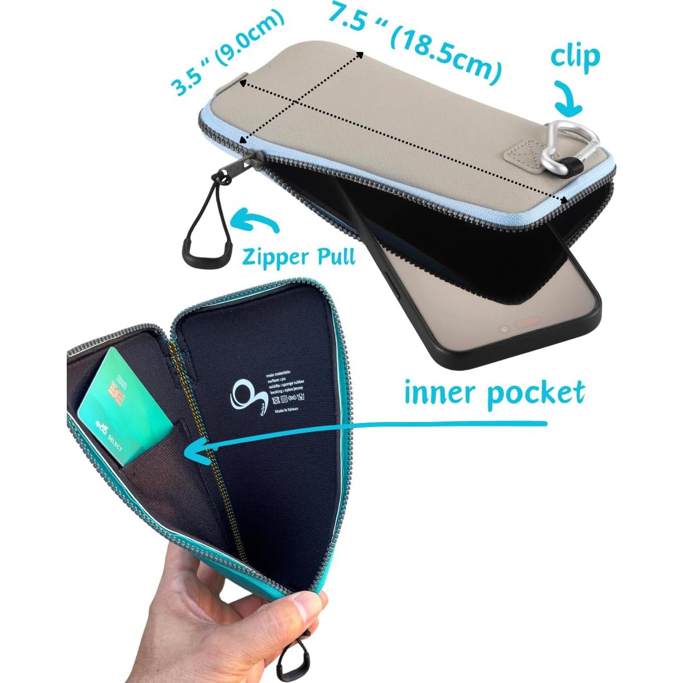 Funda para Teléfono ONEJOY AJ103 Slim Beige con Clip