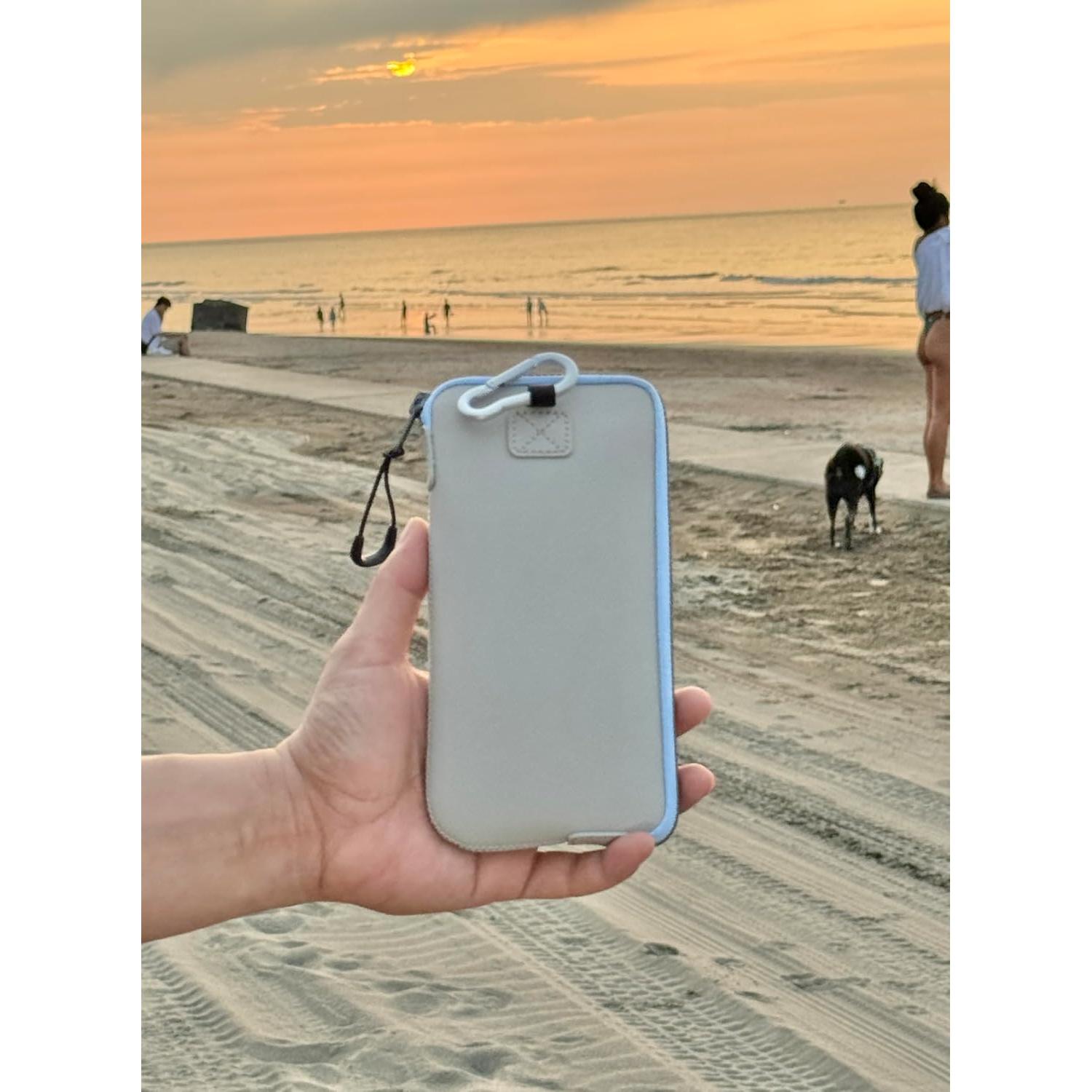 Funda para Teléfono ONEJOY AJ103 Slim Beige con Clip