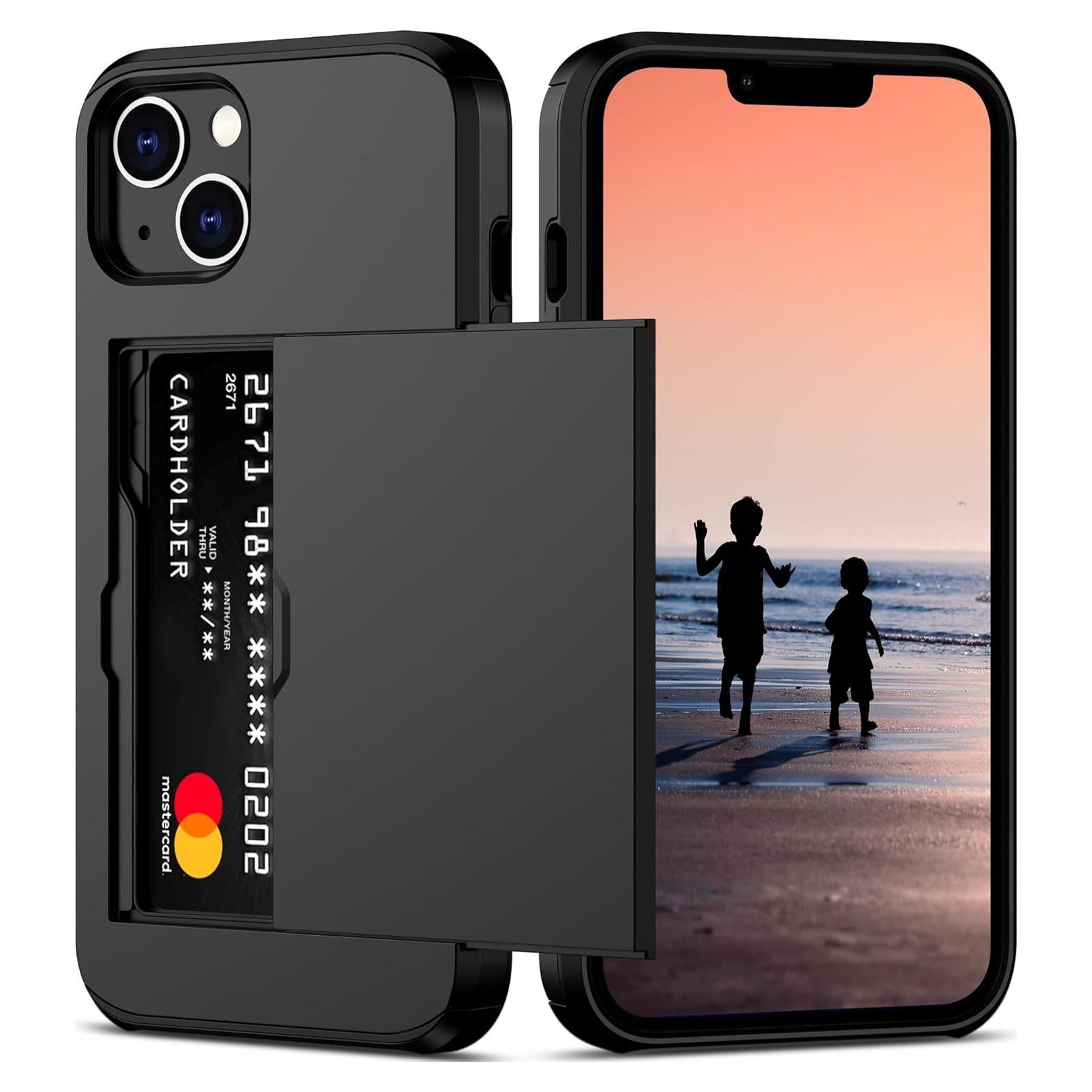 Funda Nvollnoe para iPhone 14 con Soporte para Tarjetas