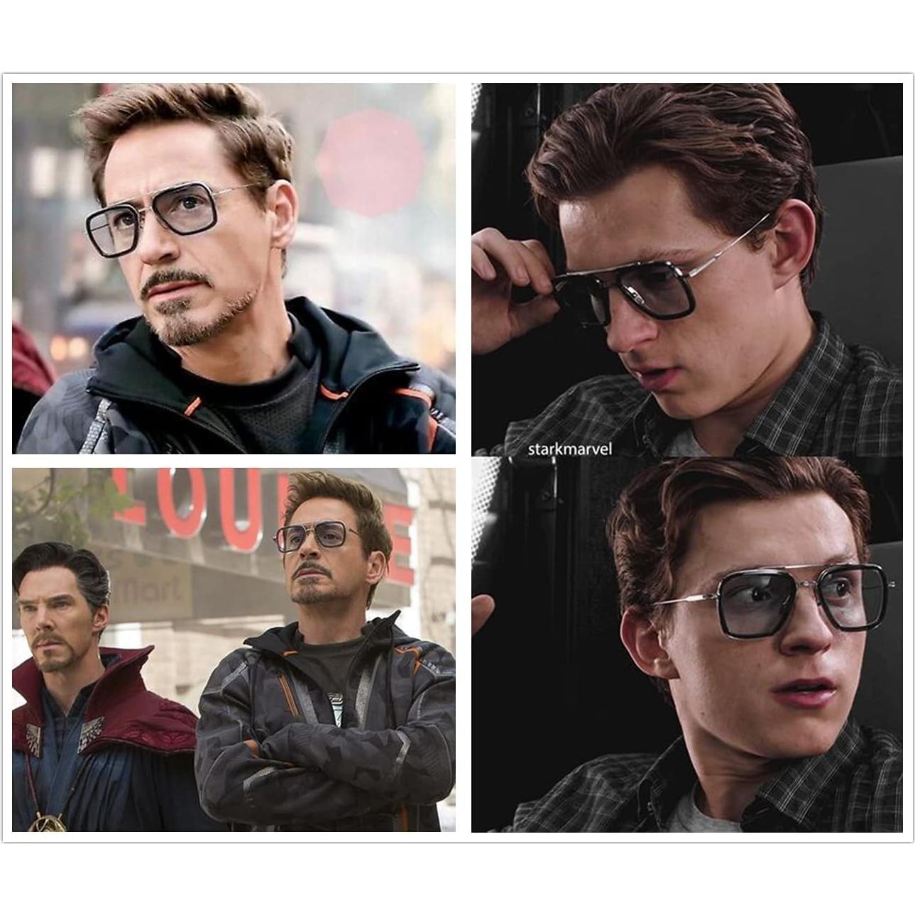 Gafas bloqueadoras de luz azul NIDOVIX estilo Tony Stark