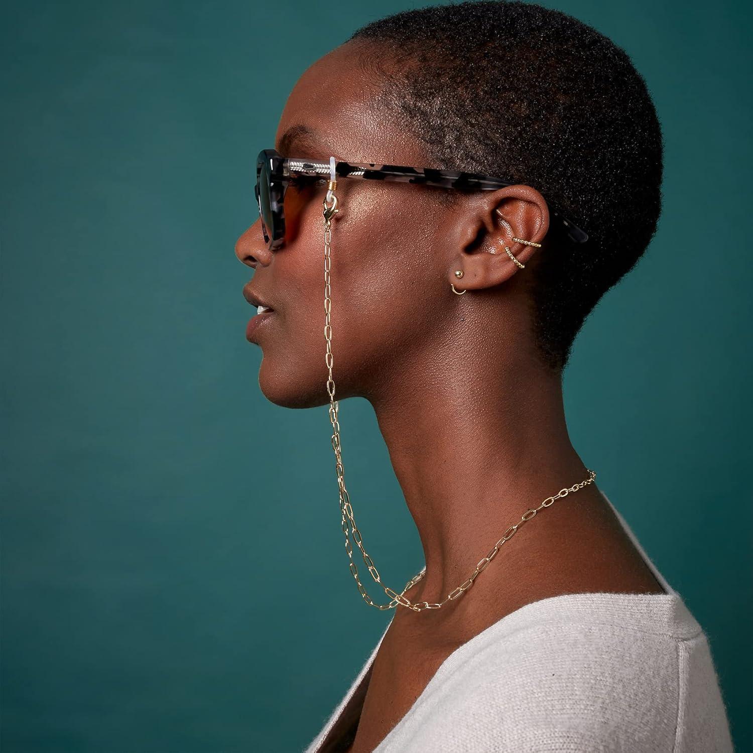 Cadena de Gafas PAVOI Oro de 14K 76,2 cm para Mujeres