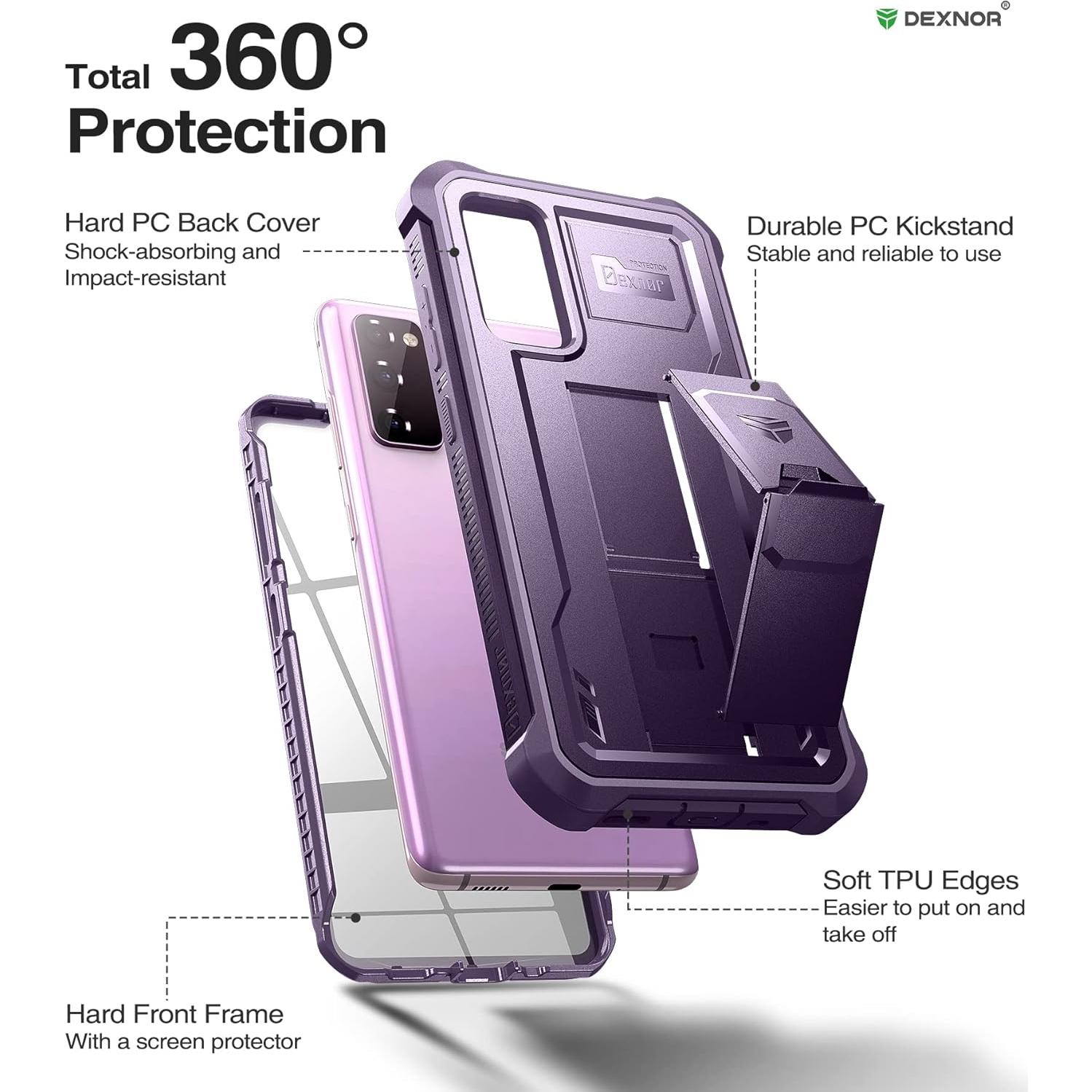 Funda Dexnor para Samsung Galaxy S20 FE 6.5" Protección Militar