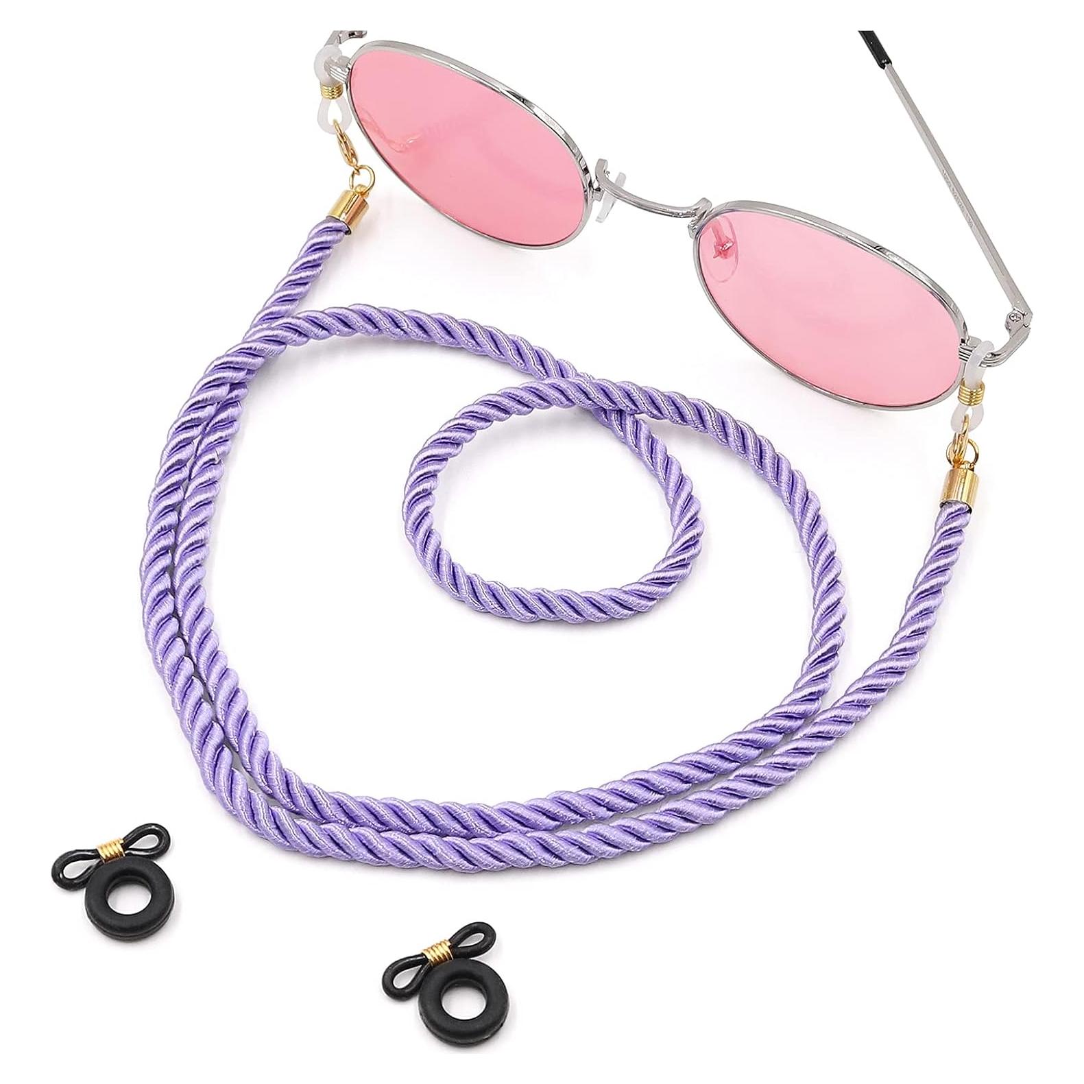 Cuerda para Gafas Kalevel Lila 74.93 cm Multifuncional