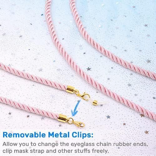 Cuerda para Gafas Kalevel Lila 74.93 cm Multifuncional