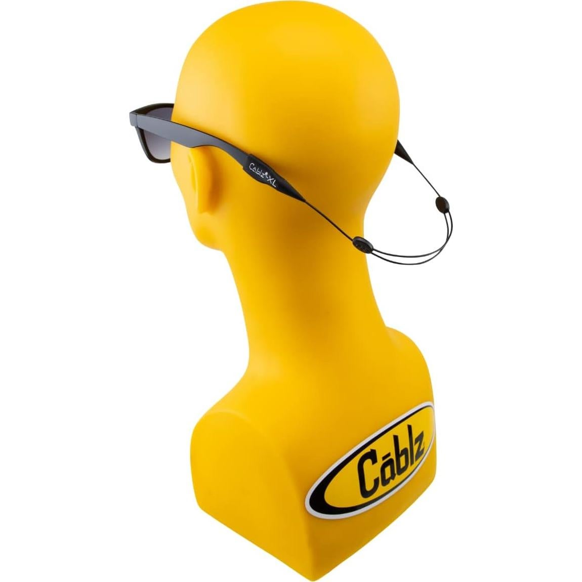 Retenedor de Gafas Cablz Monoz XL Ajustable Negro 35.56cm