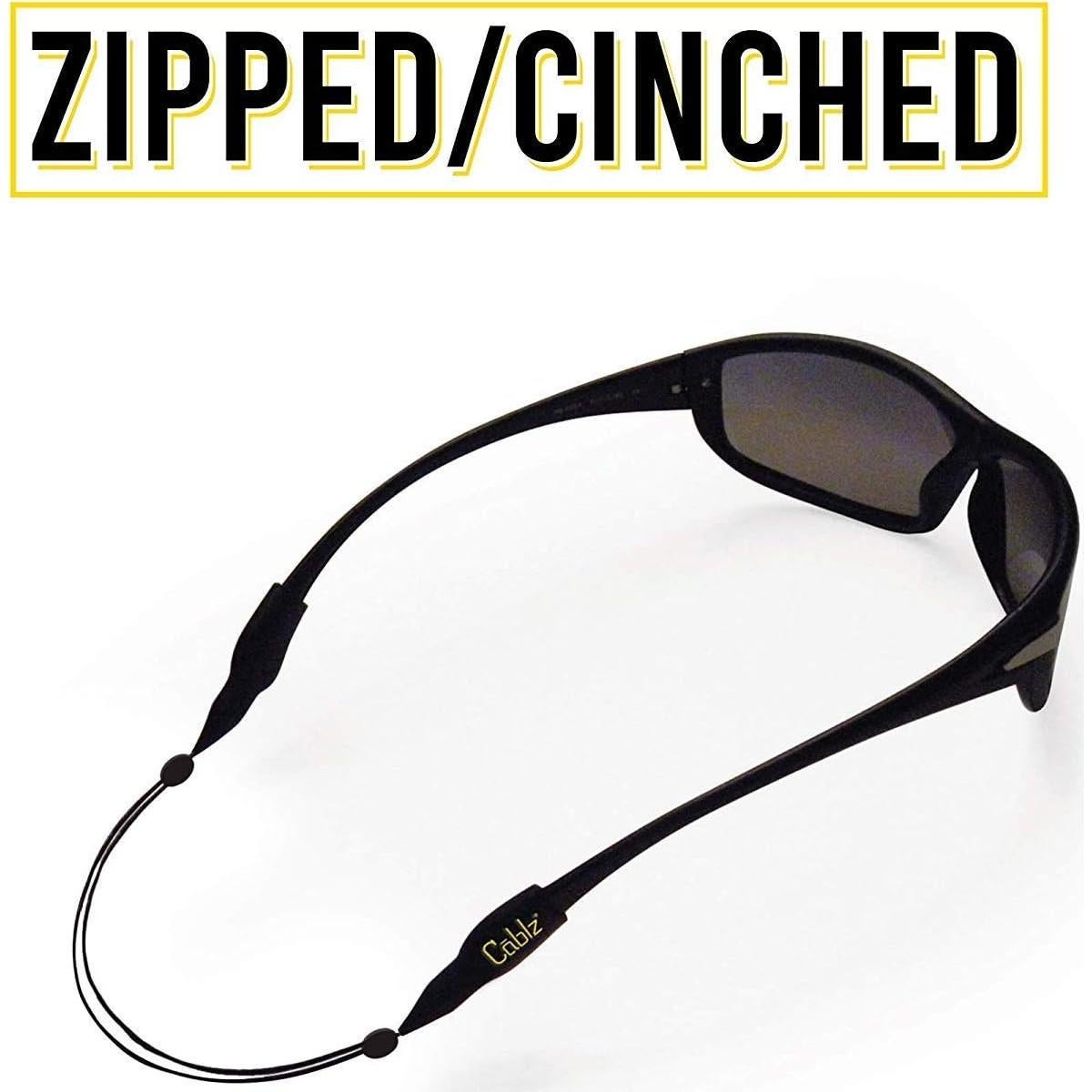Retenedor de Gafas Cablz Monoz XL Ajustable Negro 35.56cm