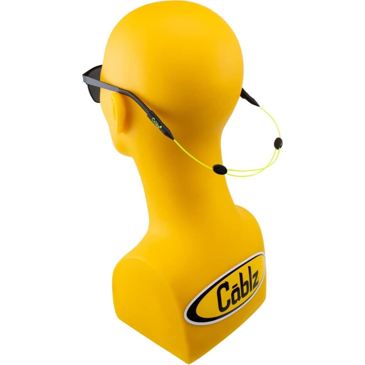 Cablz Monoz XL Retenedor de Gafas Ajustable Amarillo