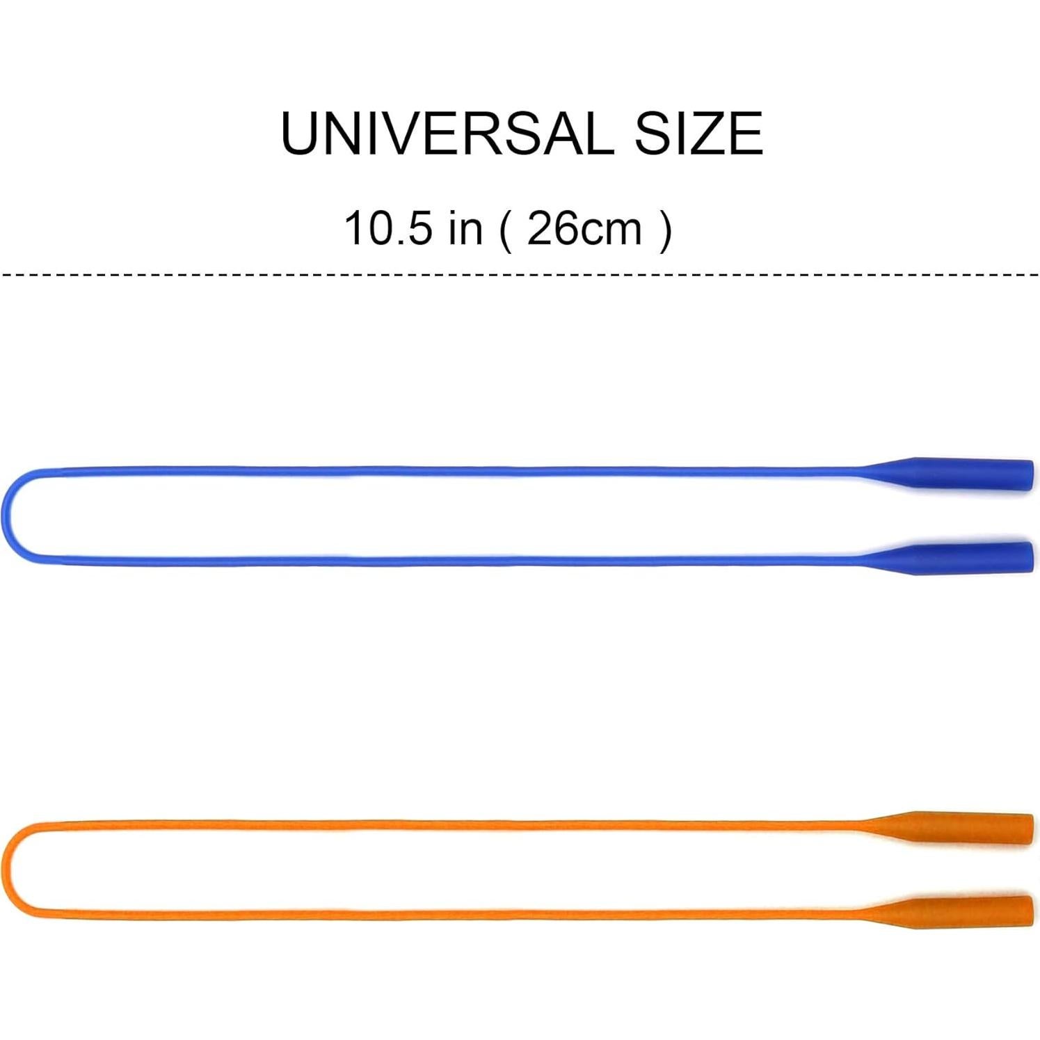 Soporte de Gafas JM Silicona Elástica Impermeable 3 Pzs