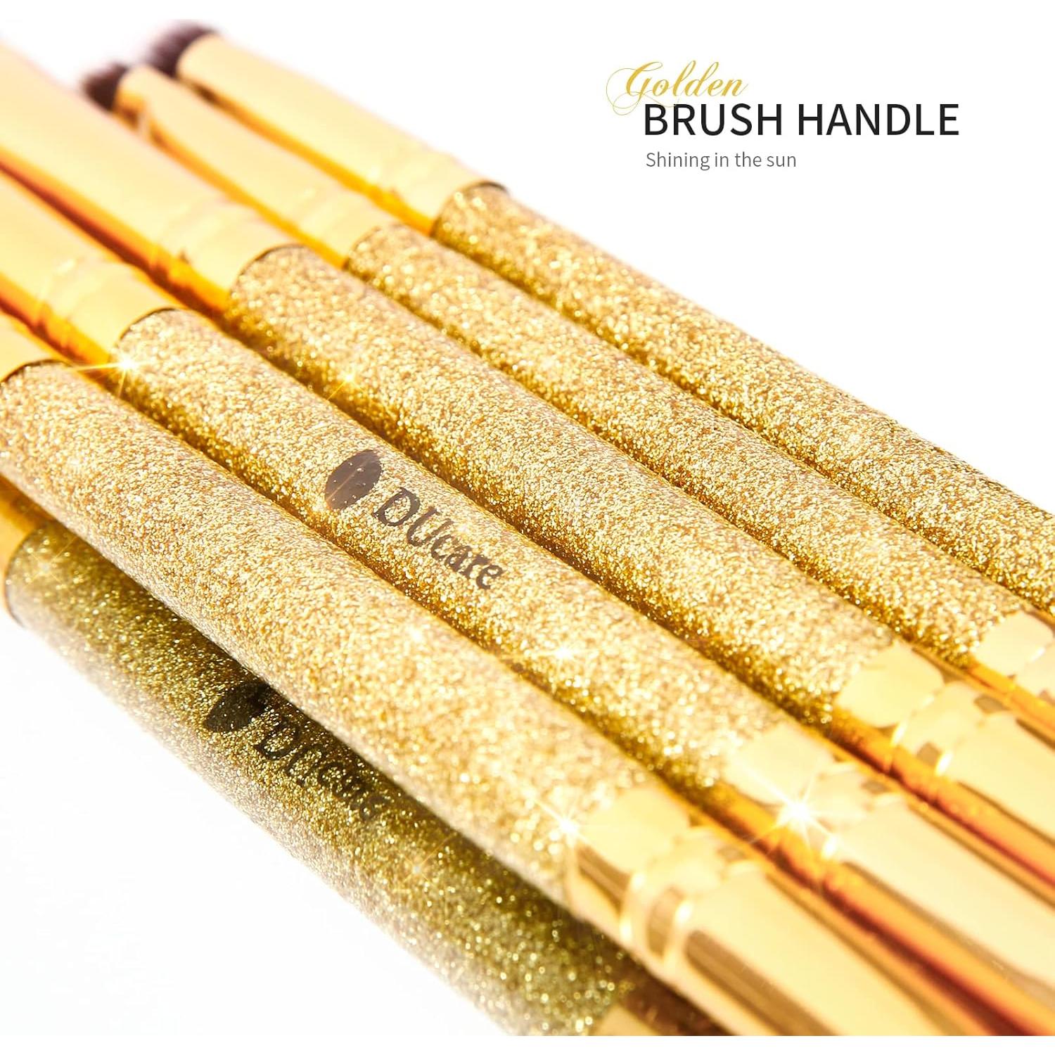 Conjunto de Brochas de Maquillaje DUcare 5 Piezas Viaje