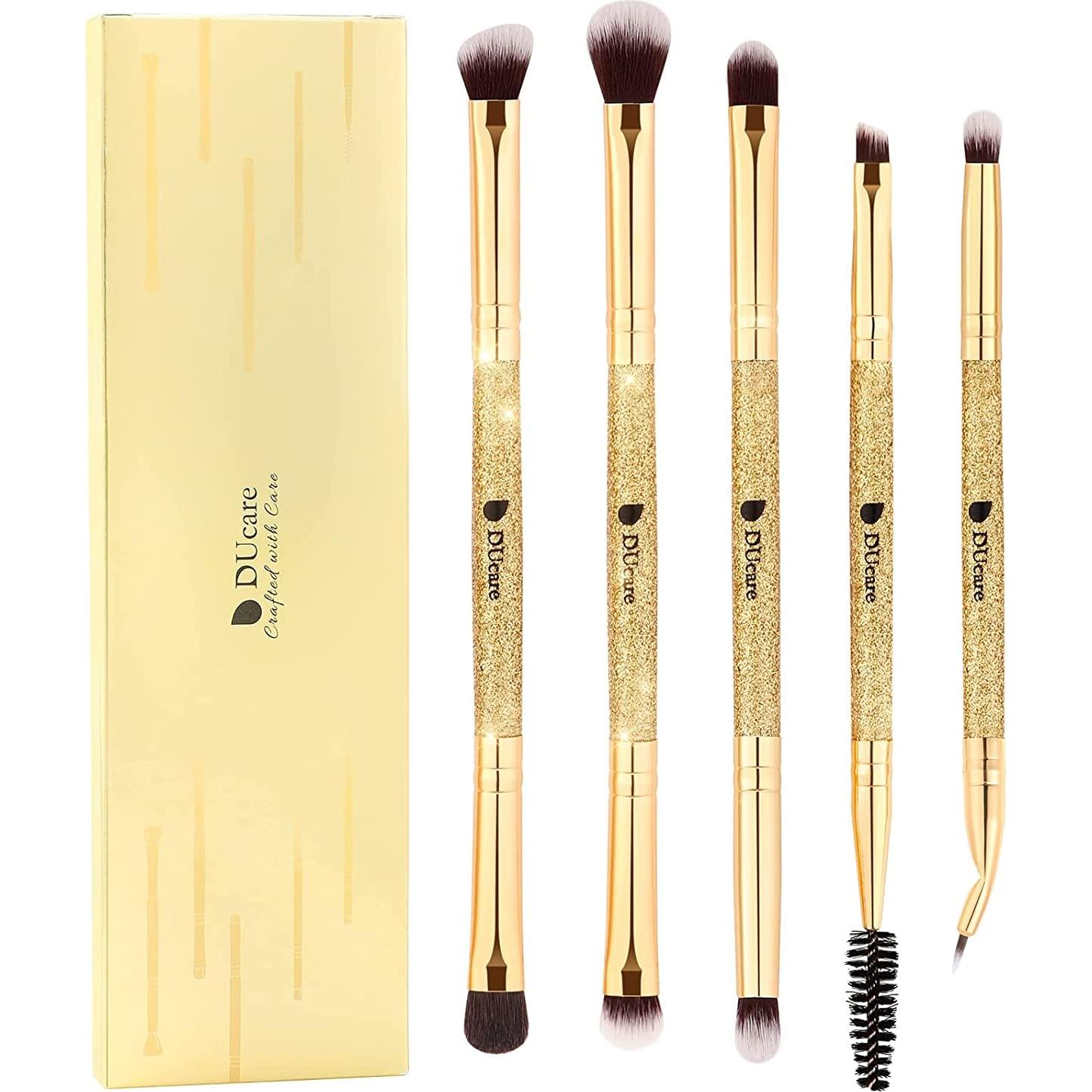 Conjunto de Brochas de Maquillaje DUcare 5 Piezas Viaje