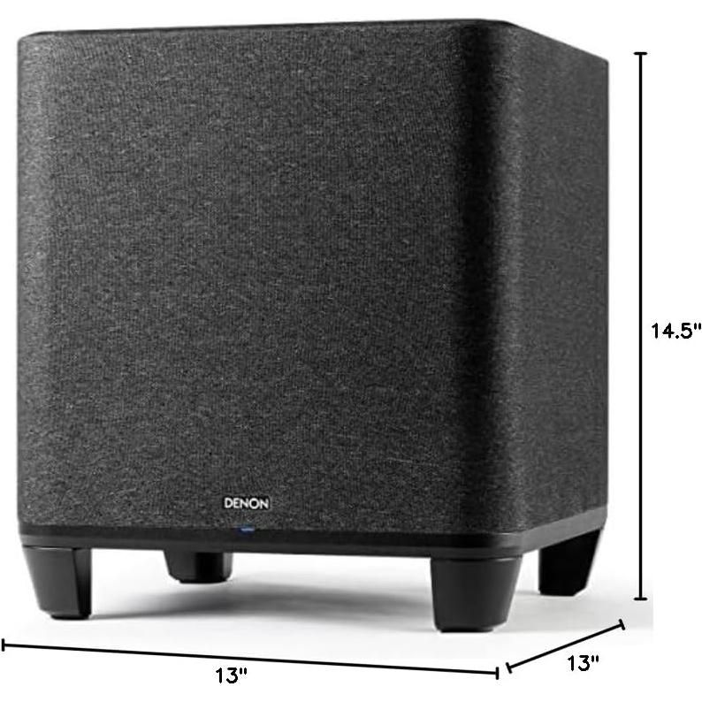 Subwoofer Denon Home 8" Inalámbrico para Sonido Envolvente