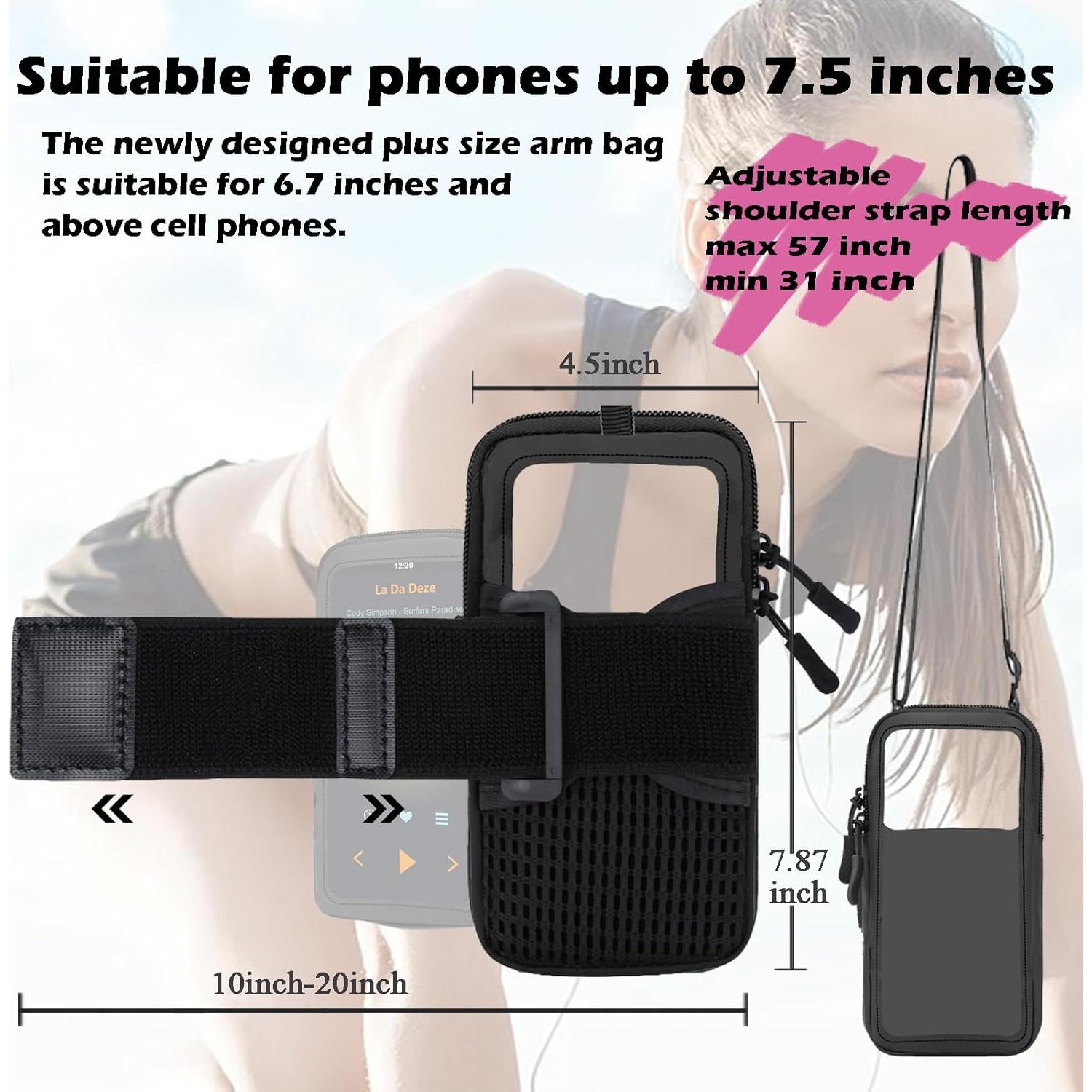 Soporte para Teléfono Prime Comfort - Banda Ajustable Negra