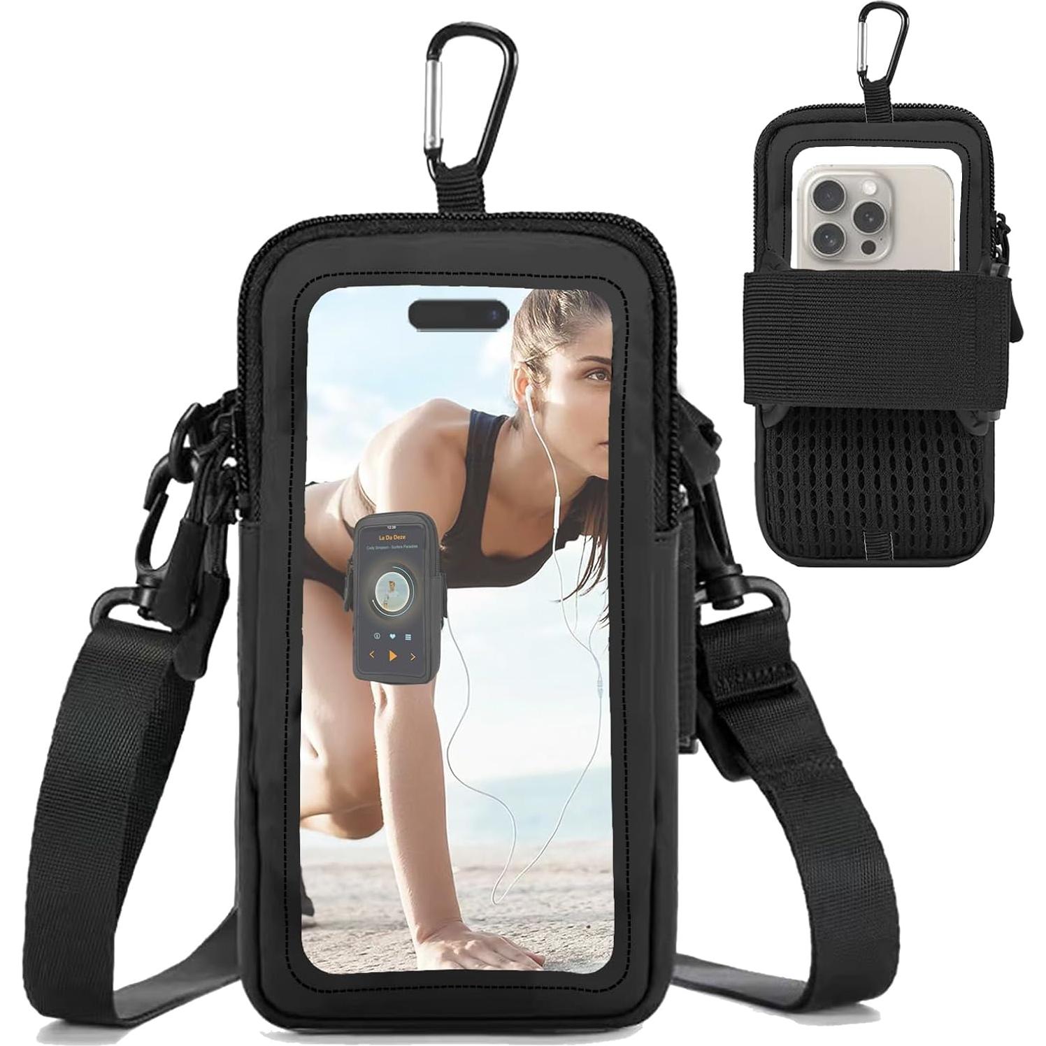 Soporte para Teléfono Prime Comfort - Banda Ajustable Negra