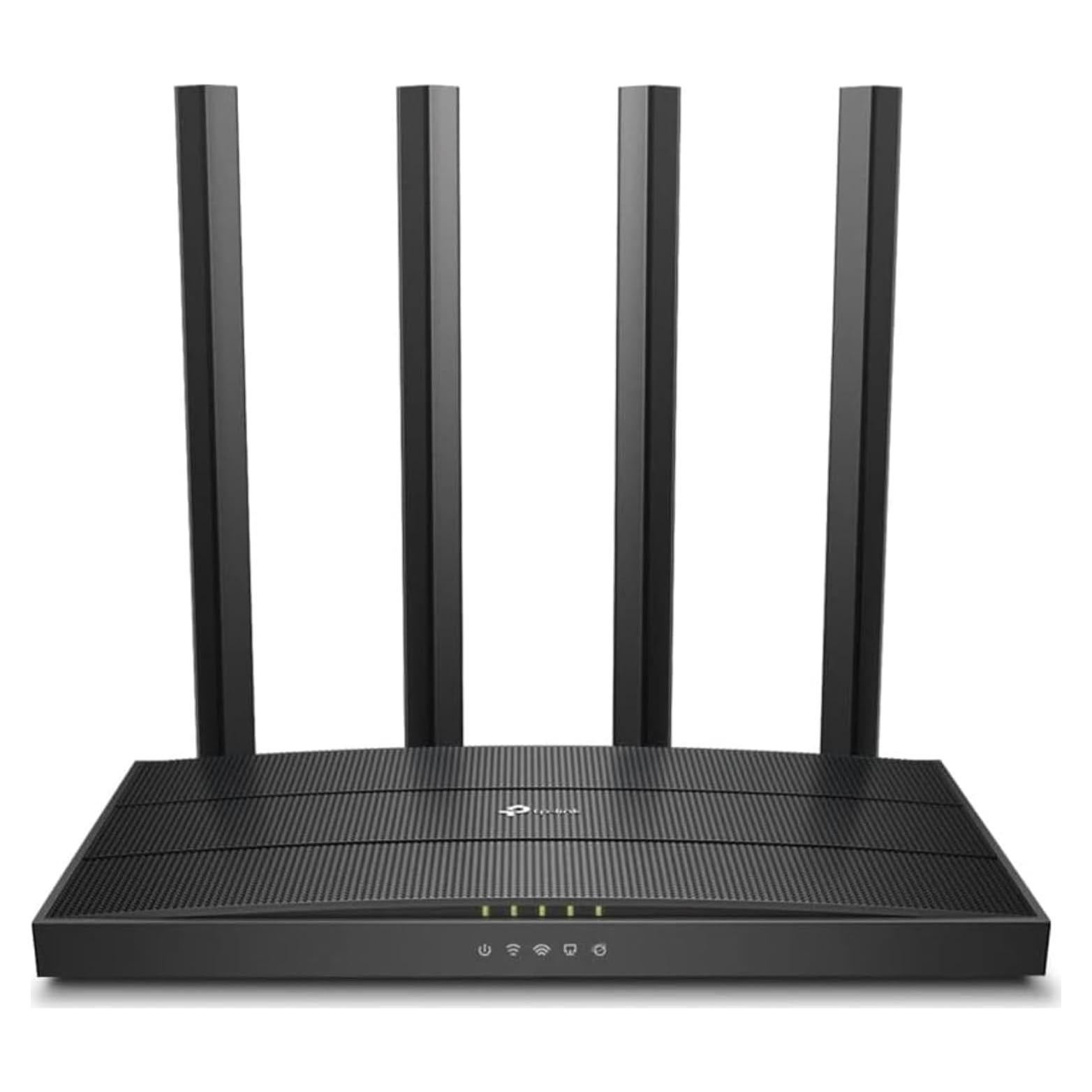 Router WiFi TP-Link Archer A6 AC1200 - Doble Banda, 4 Antenas