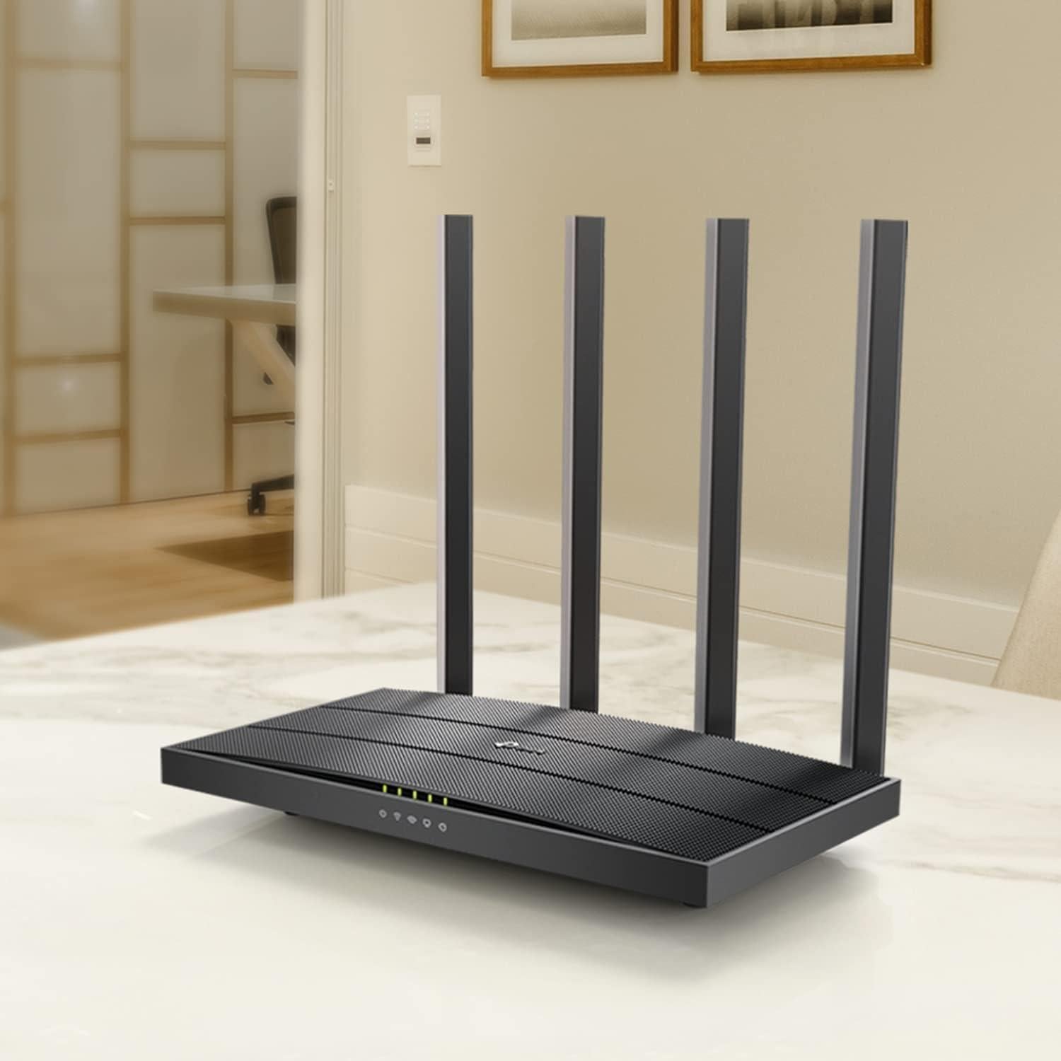 Router WiFi TP-Link Archer A6 AC1200 - Doble Banda, 4 Antenas