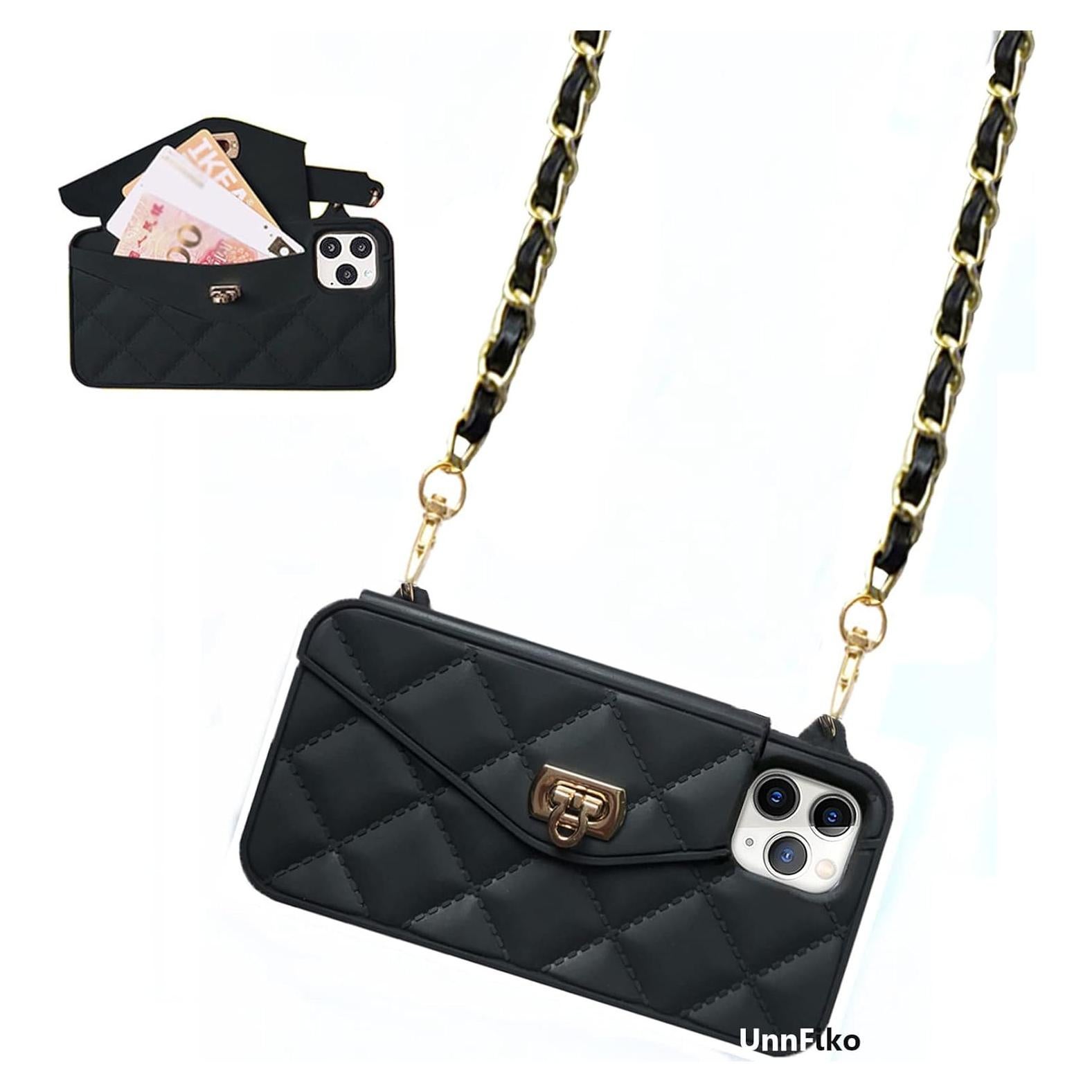 Funda Cartera UnnFiko para iPhone 14 Pro Max Negra