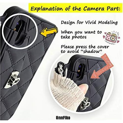 Funda Cartera UnnFiko para iPhone 14 Pro Max Negra