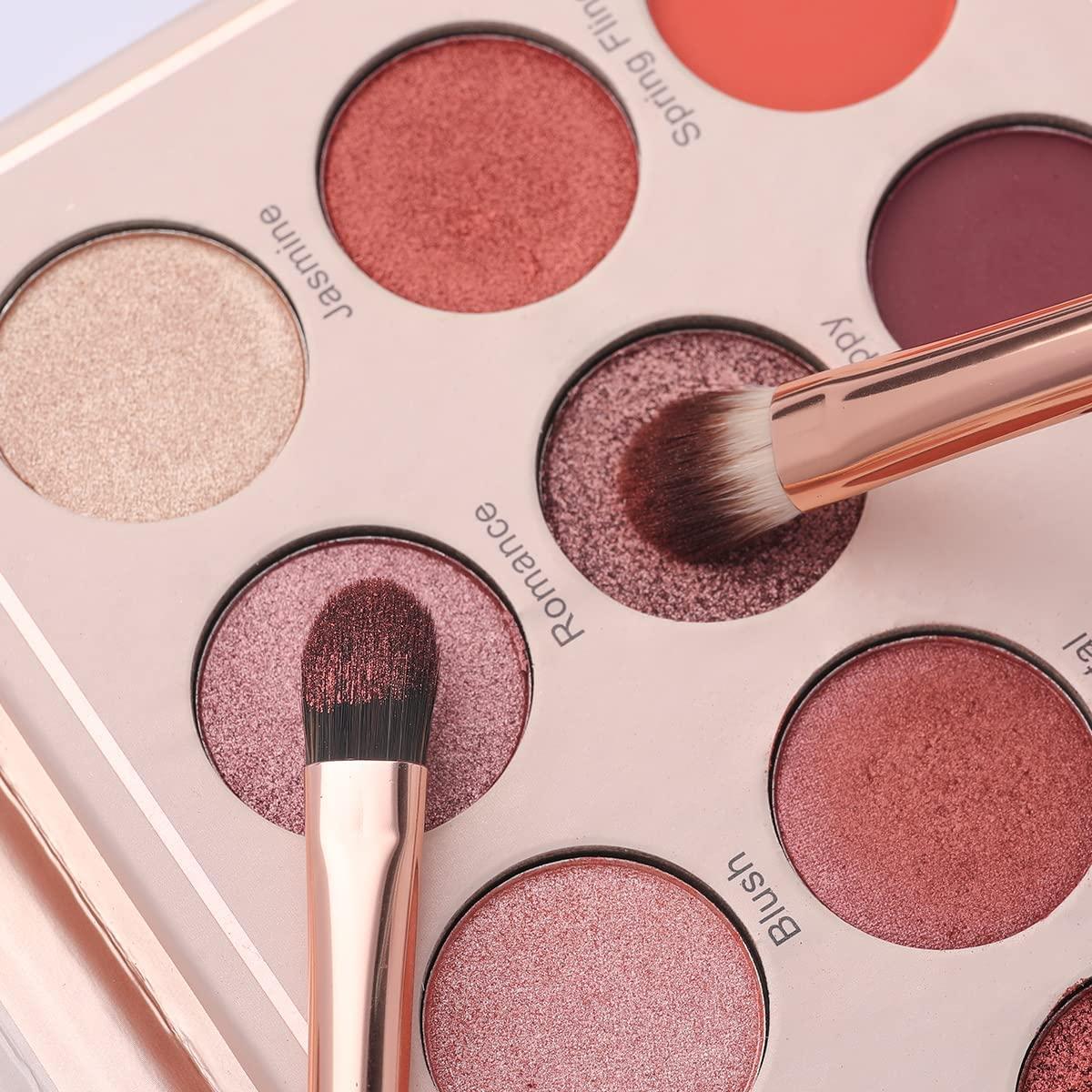 Juego de Brochas para Maquillaje de Ojos EVRCHGIEA 6 Pcs