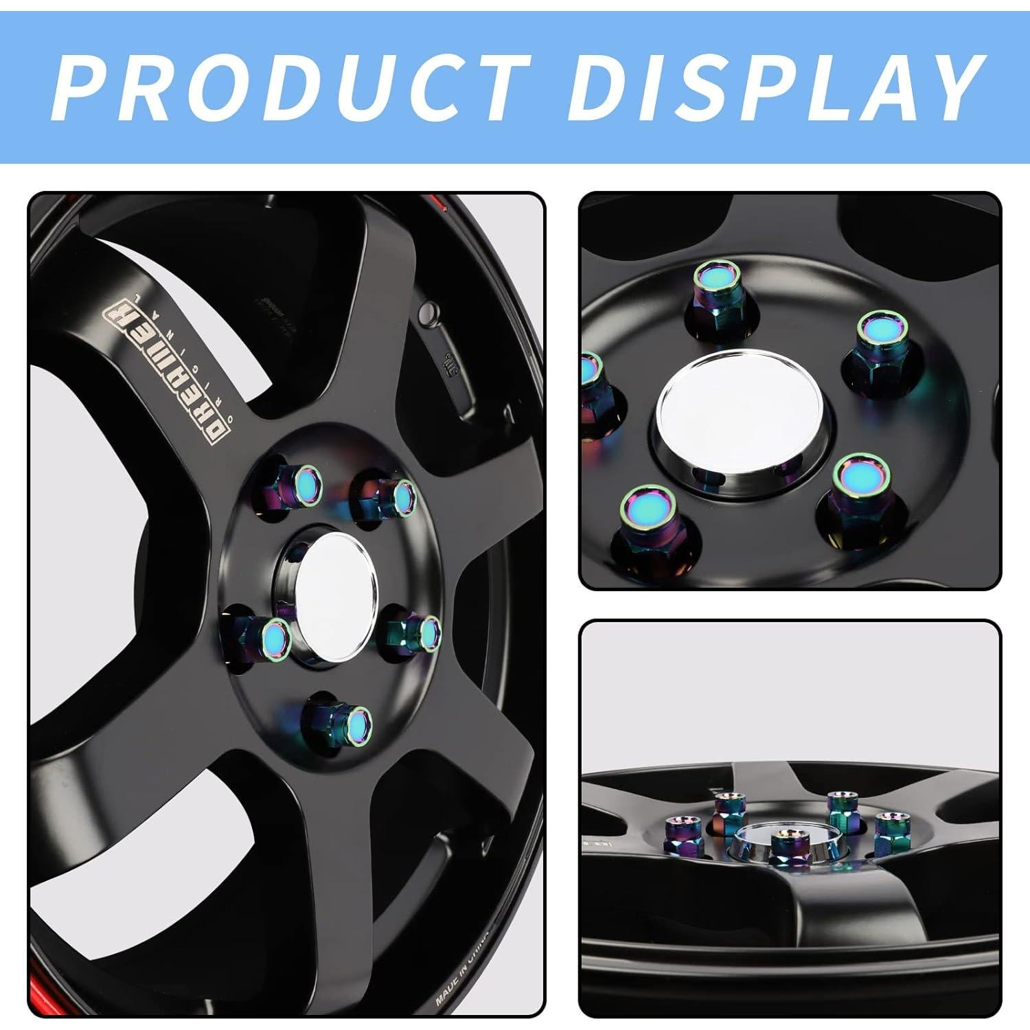 20 Tuercas de Rueda M12x1.5 EZPROIT Cromo Neo