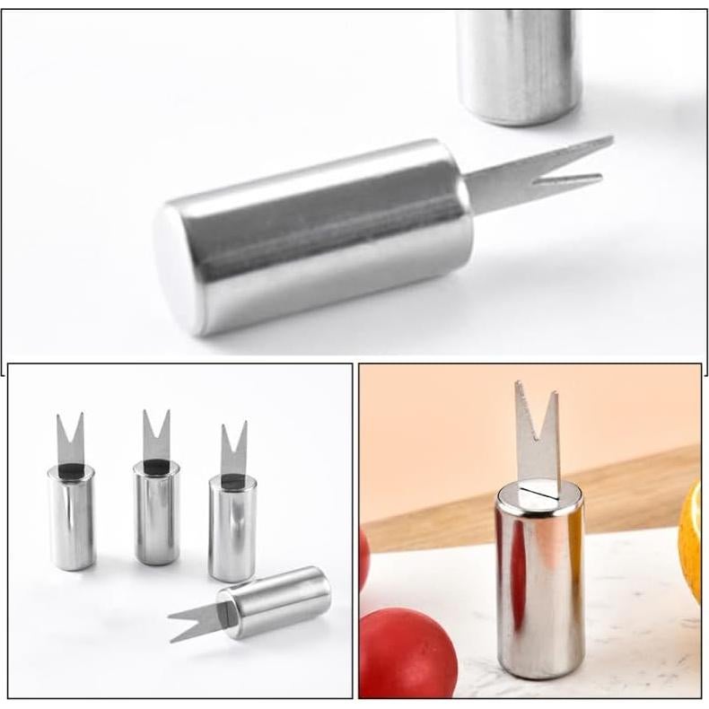 Soportes de Maíz Unomor de Acero Inoxidable - 10 Pcs