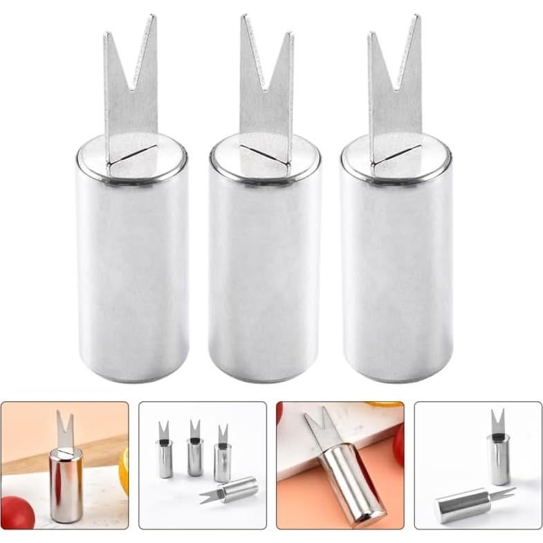 Soportes de Maíz Unomor de Acero Inoxidable - 10 Pcs