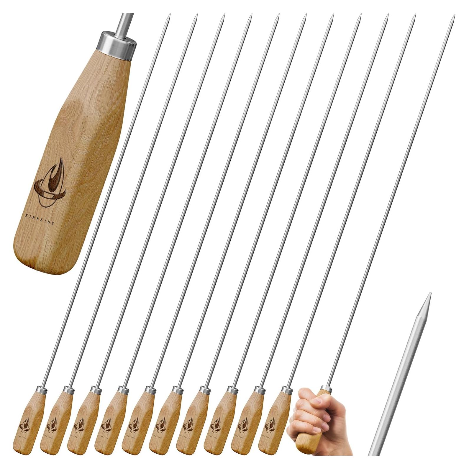 Palitos de Malvavisco Fireside 34" (86.36 cm) - Paquete de 10