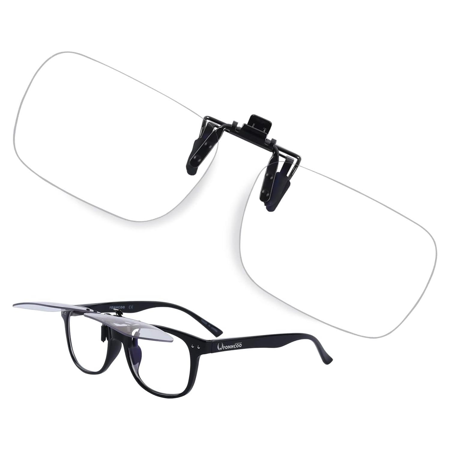 Gafas Clip On FONHCOO Bloqueadoras Luz Azul Anti Fatiga Ocular