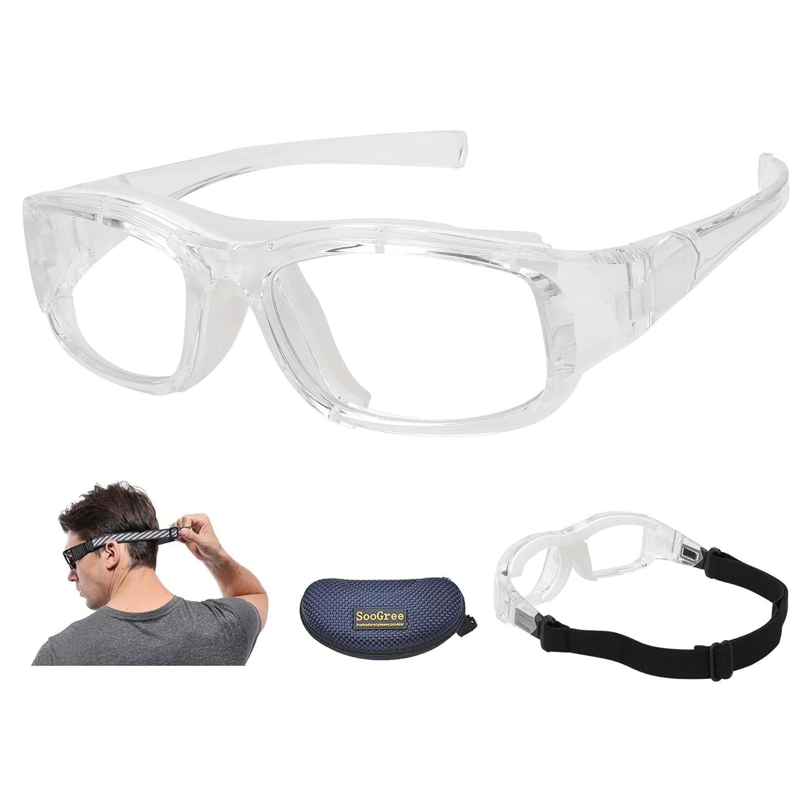 Gafas Deportivas TR90 Ajustables para Baloncesto y Squash