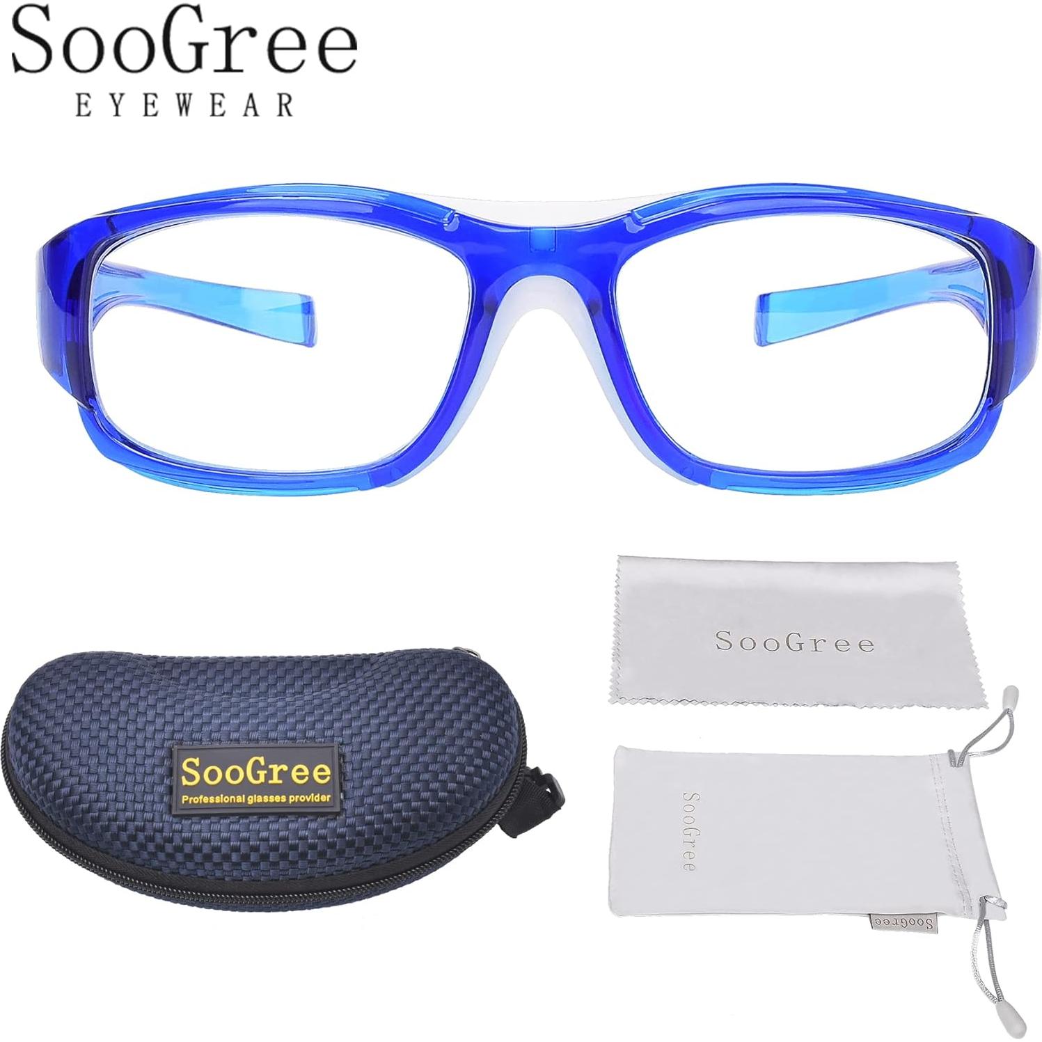 Gafas Deportivas TR90 Azul Mar con Lentes Reemplazables