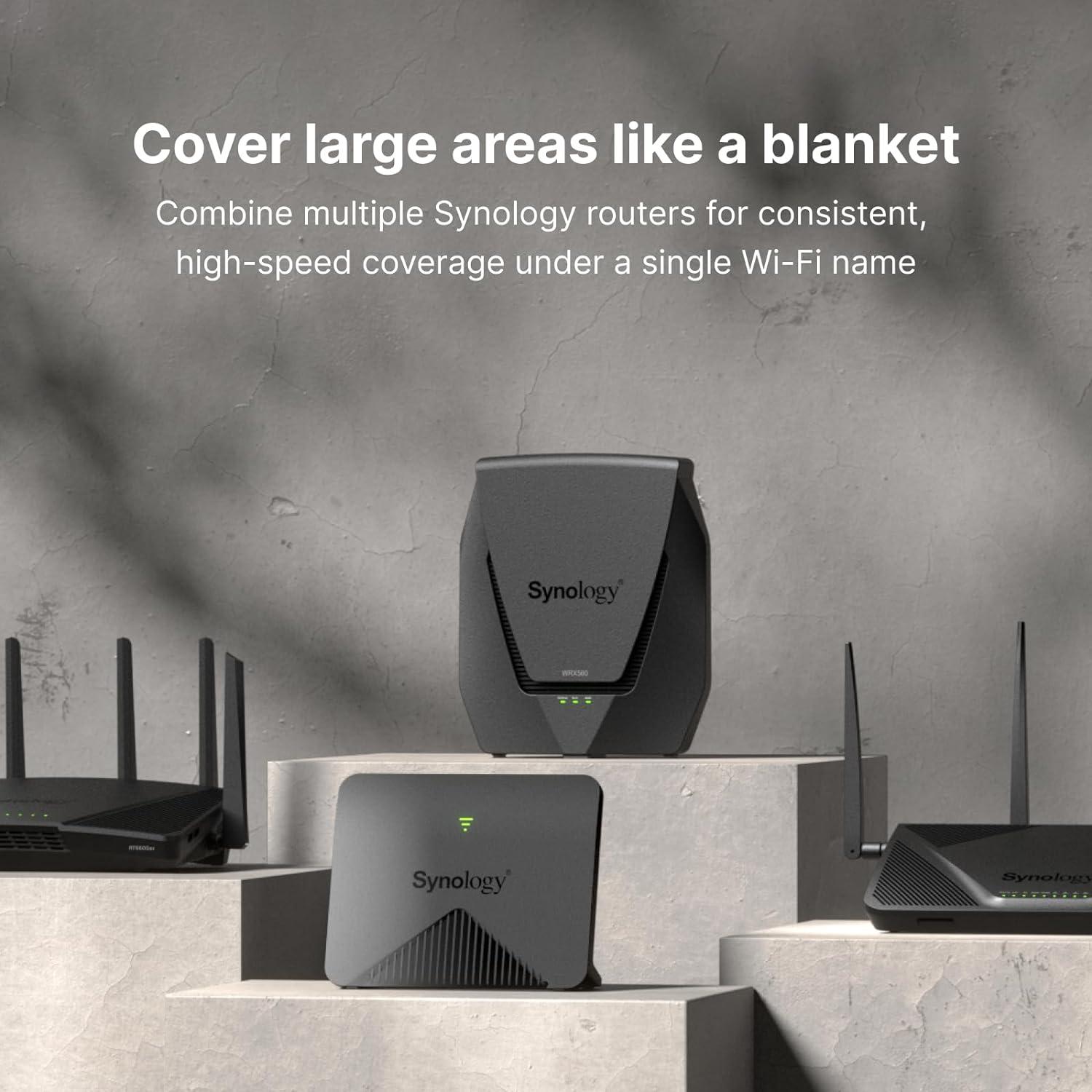 Enrutador Wi-Fi Tri-Banda Synology RT6600ax 2.5Gbps